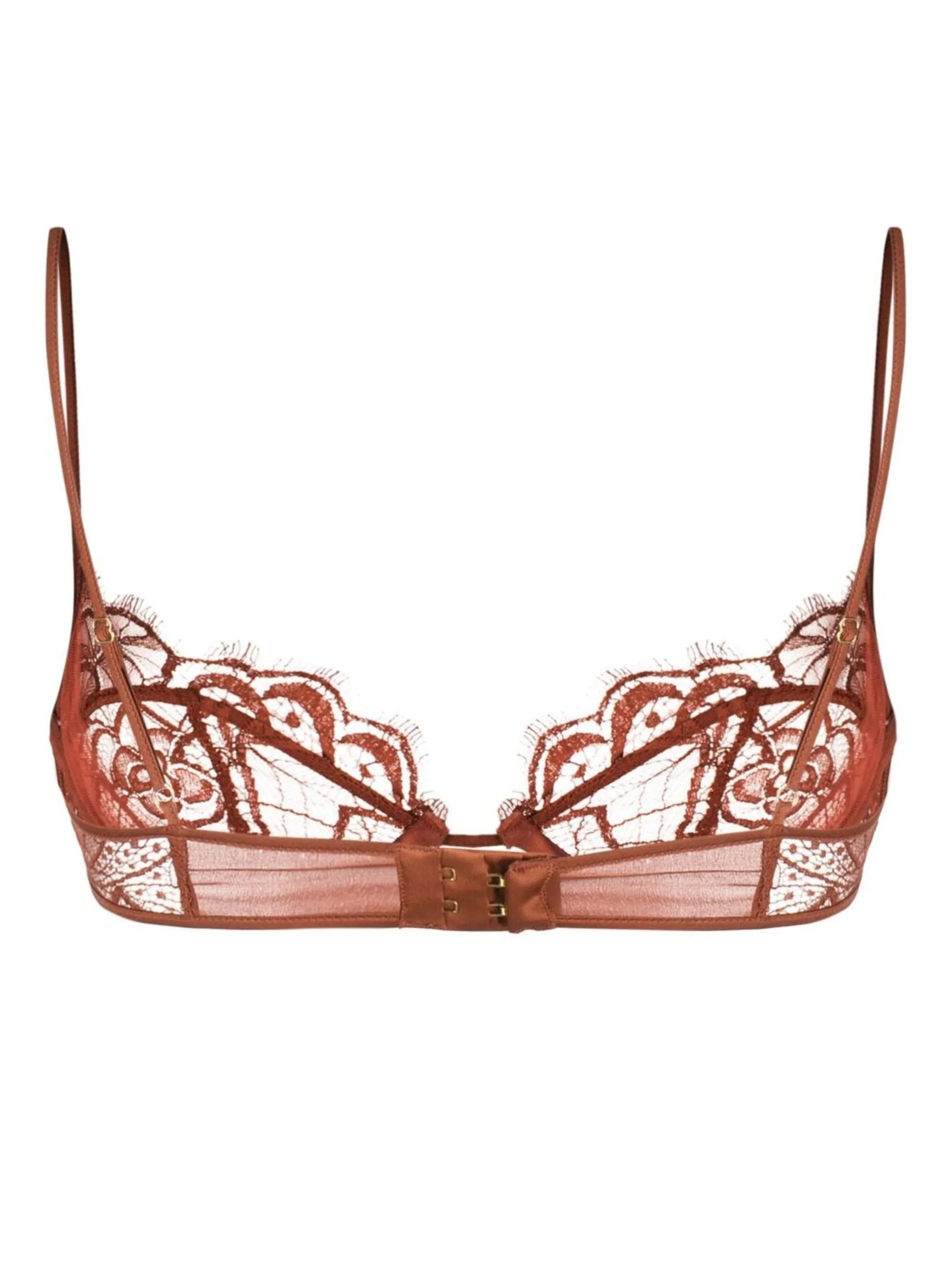 Coquette lace demi-bra