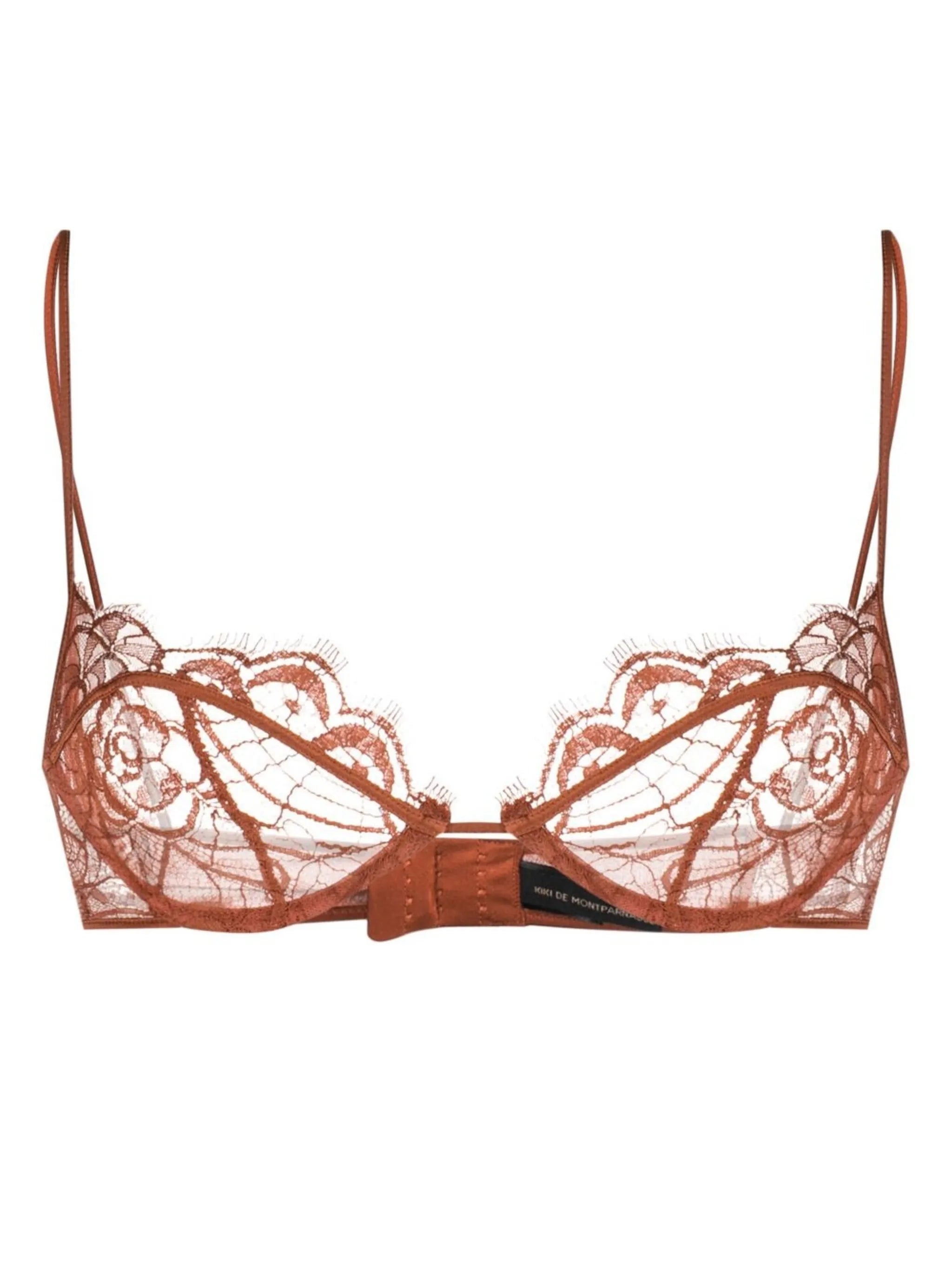 Coquette lace demi-bra