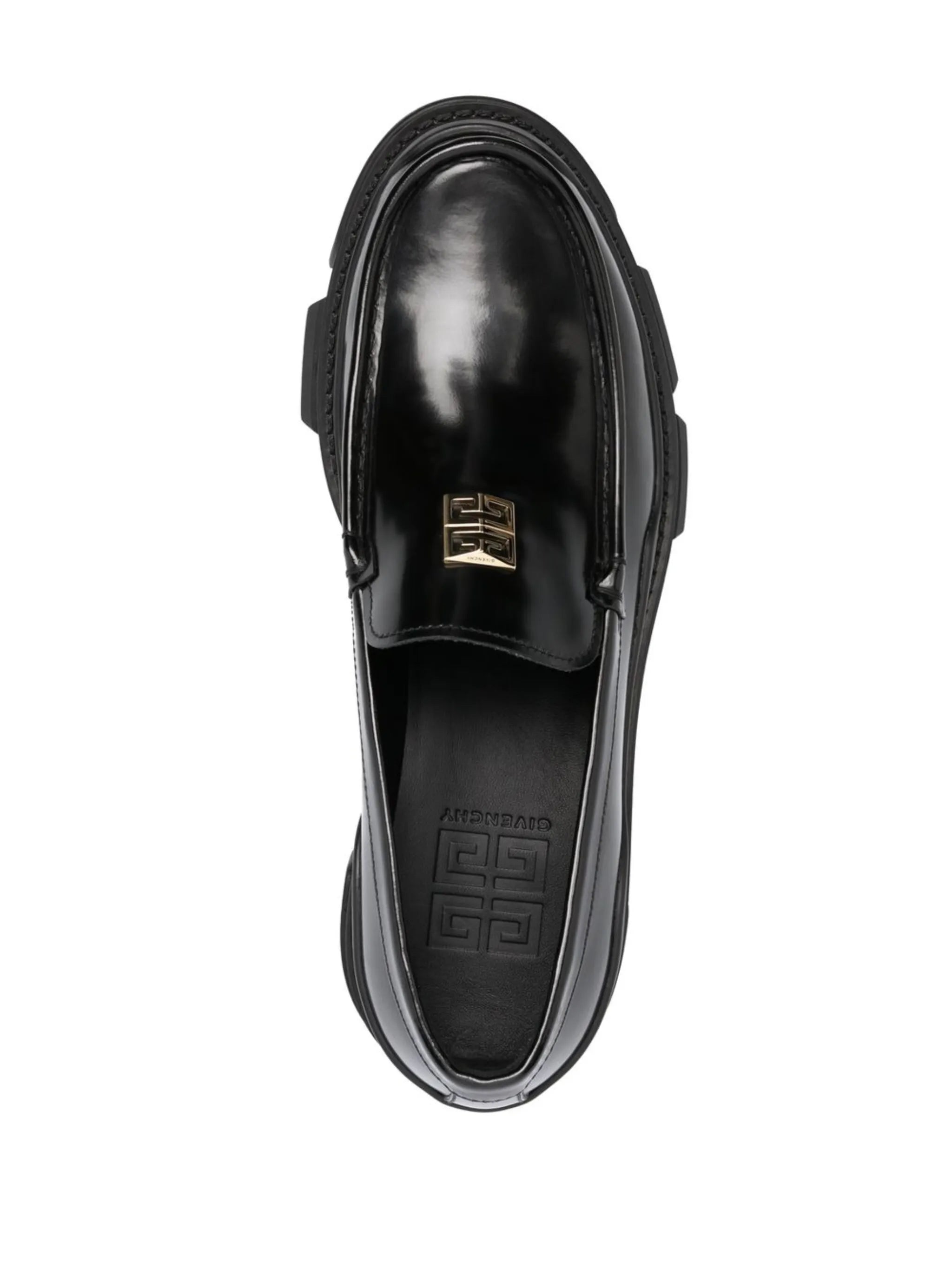 Terra chunky leather loafers