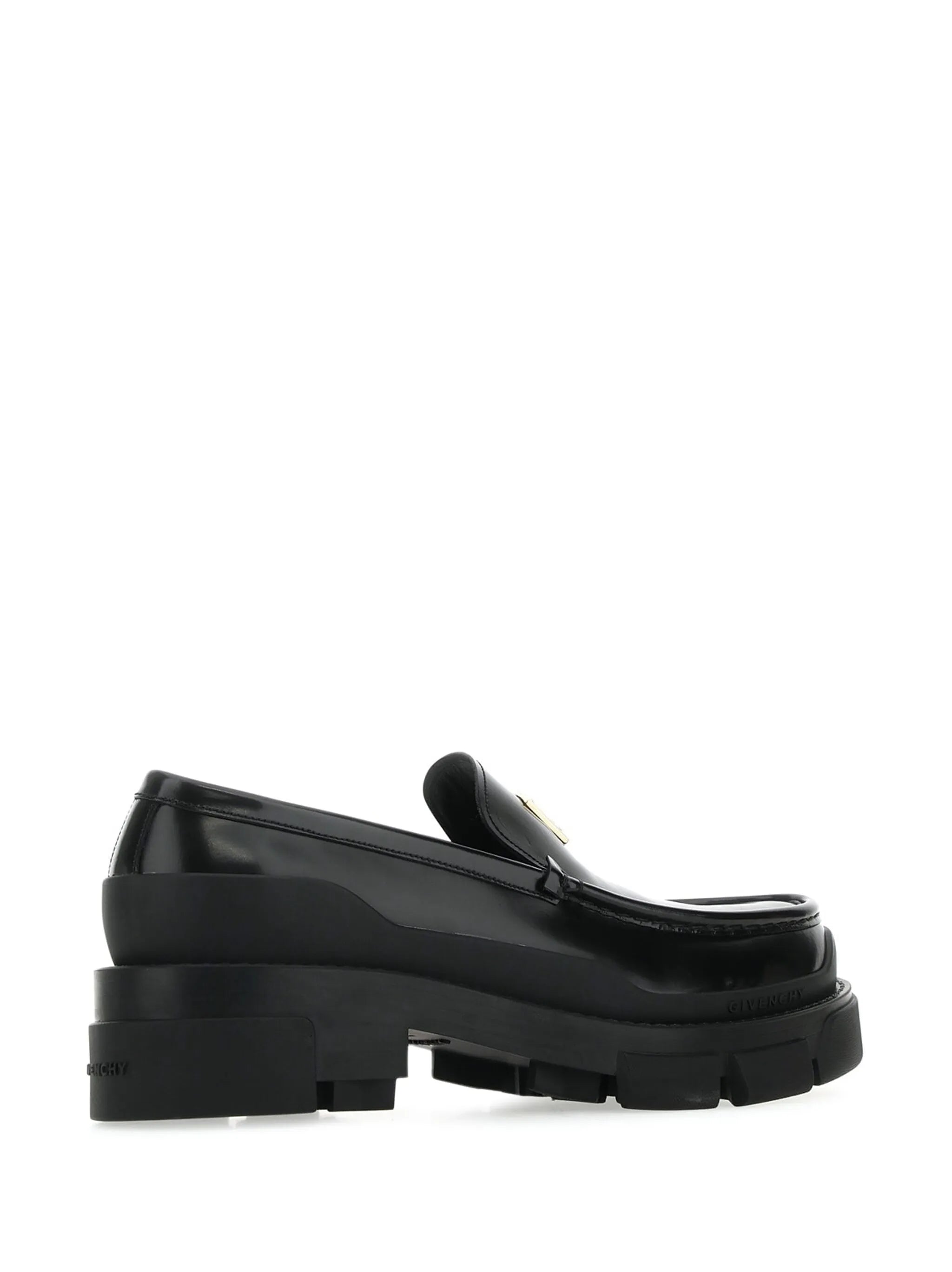 Terra chunky leather loafers
