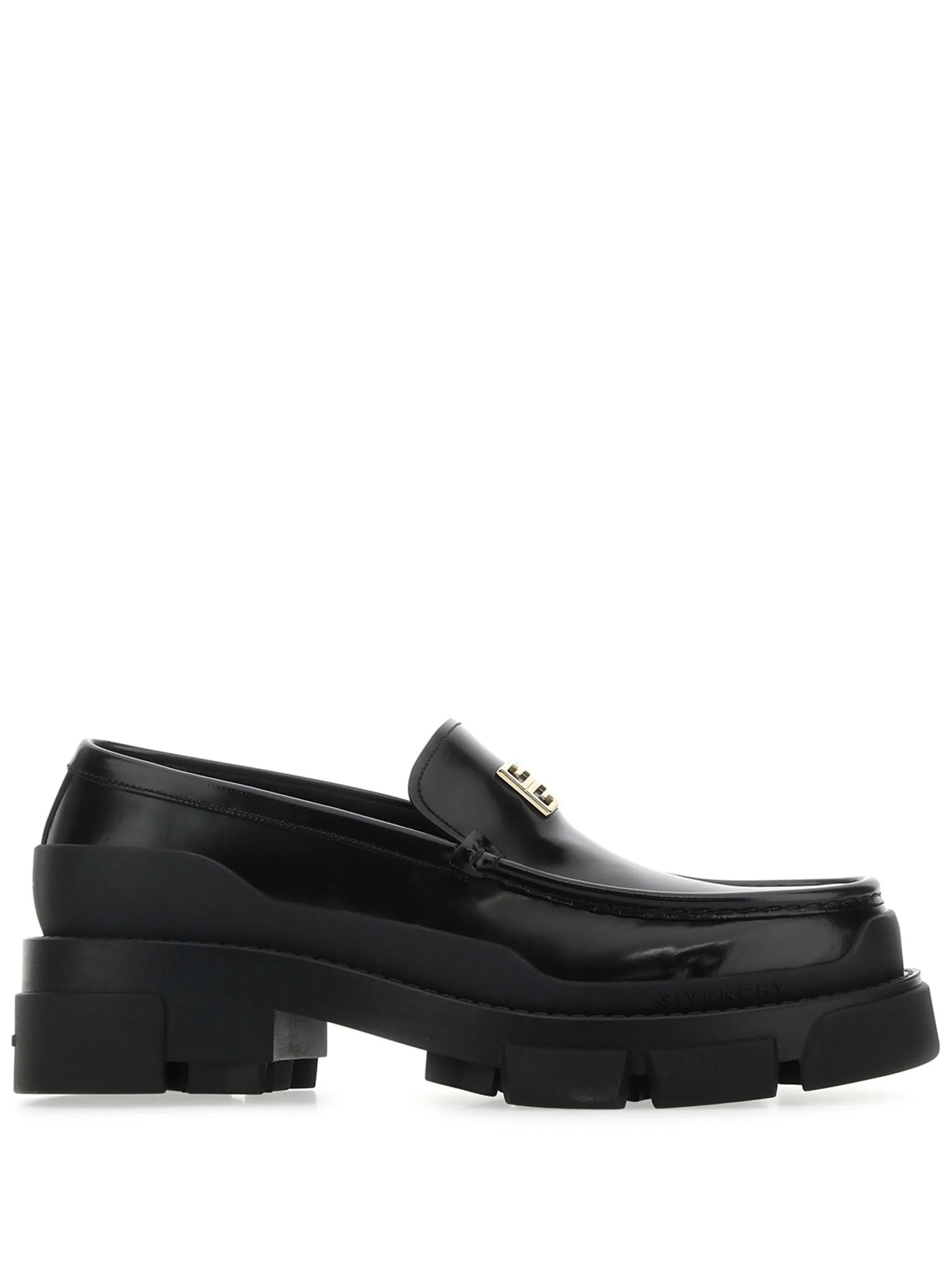 Terra chunky leather loafers