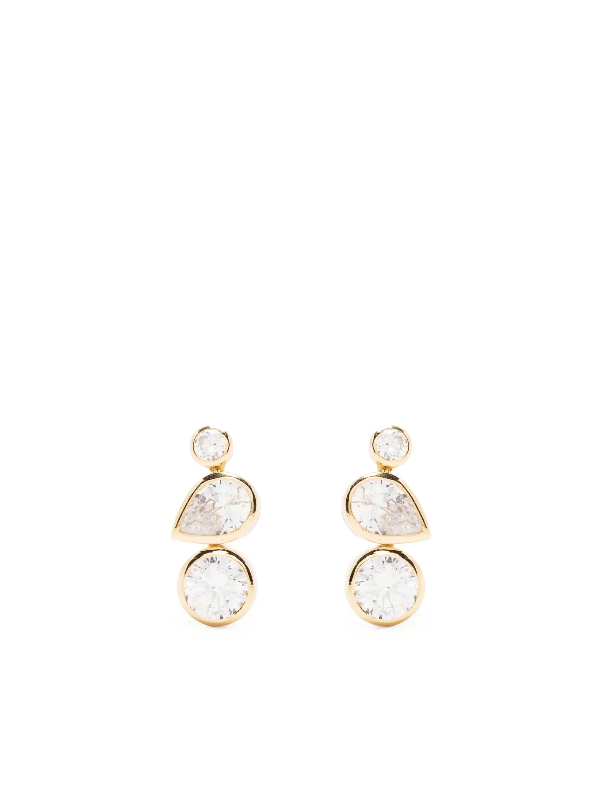 Z08 crystal drop earrings