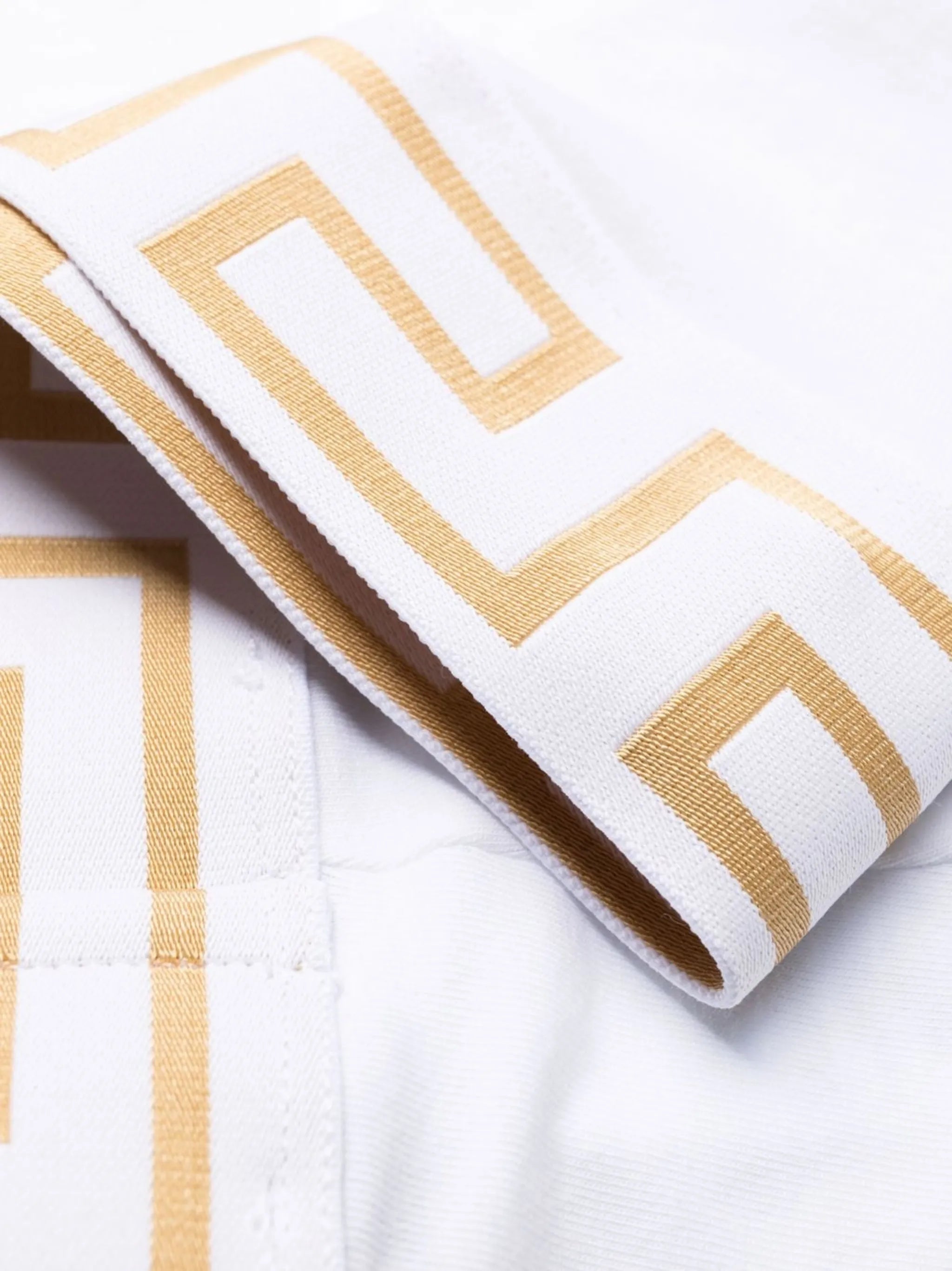 Greca-trim jersey boxer shorts