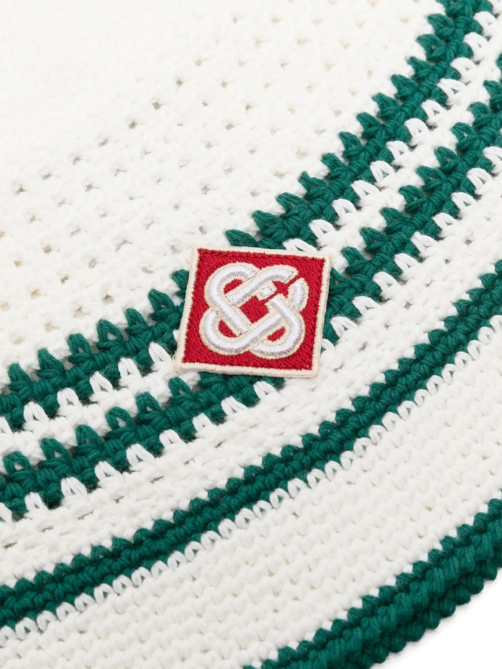 crochet-knit bucket hat