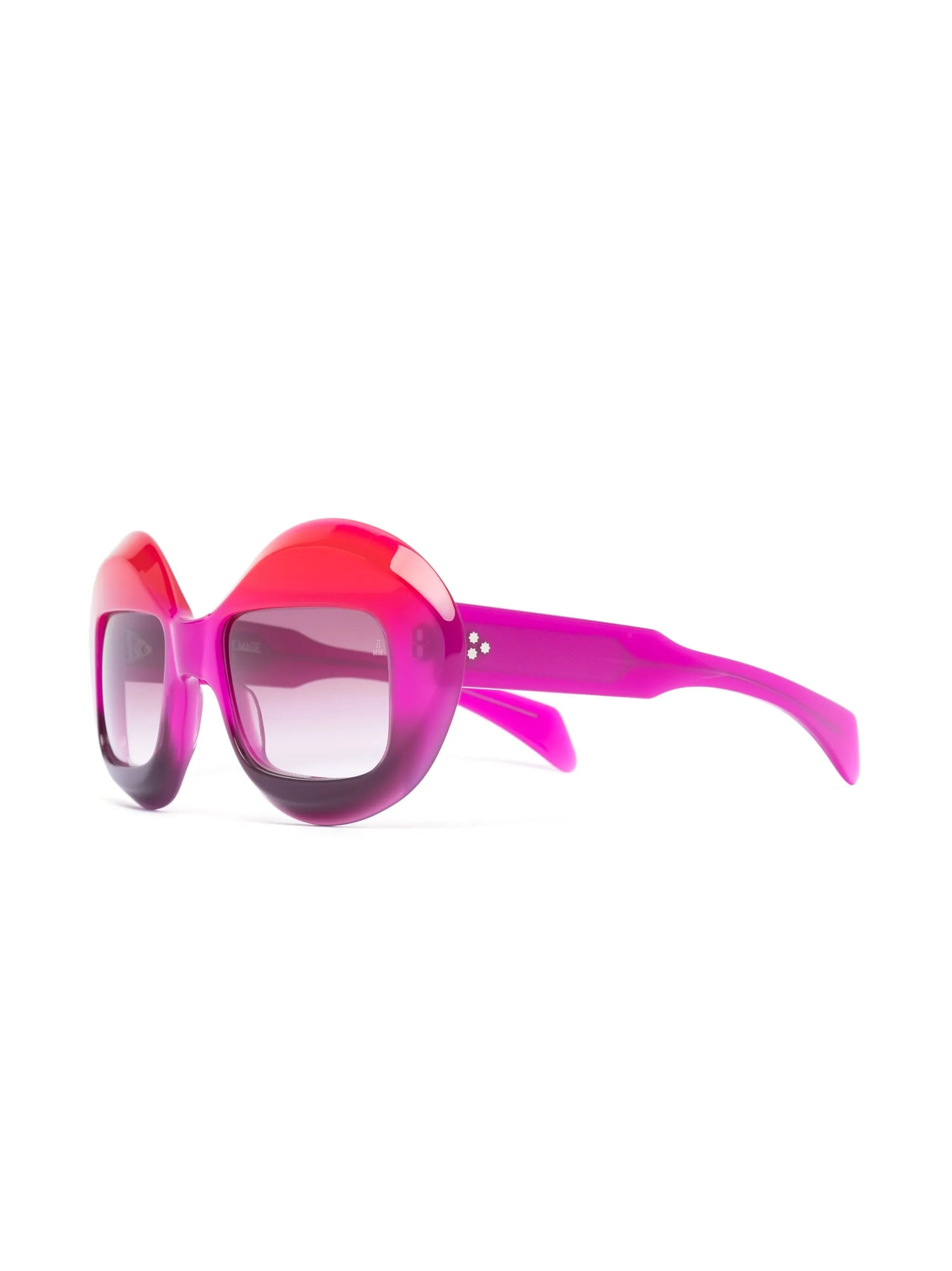 Doll oversize-frame sunglasses