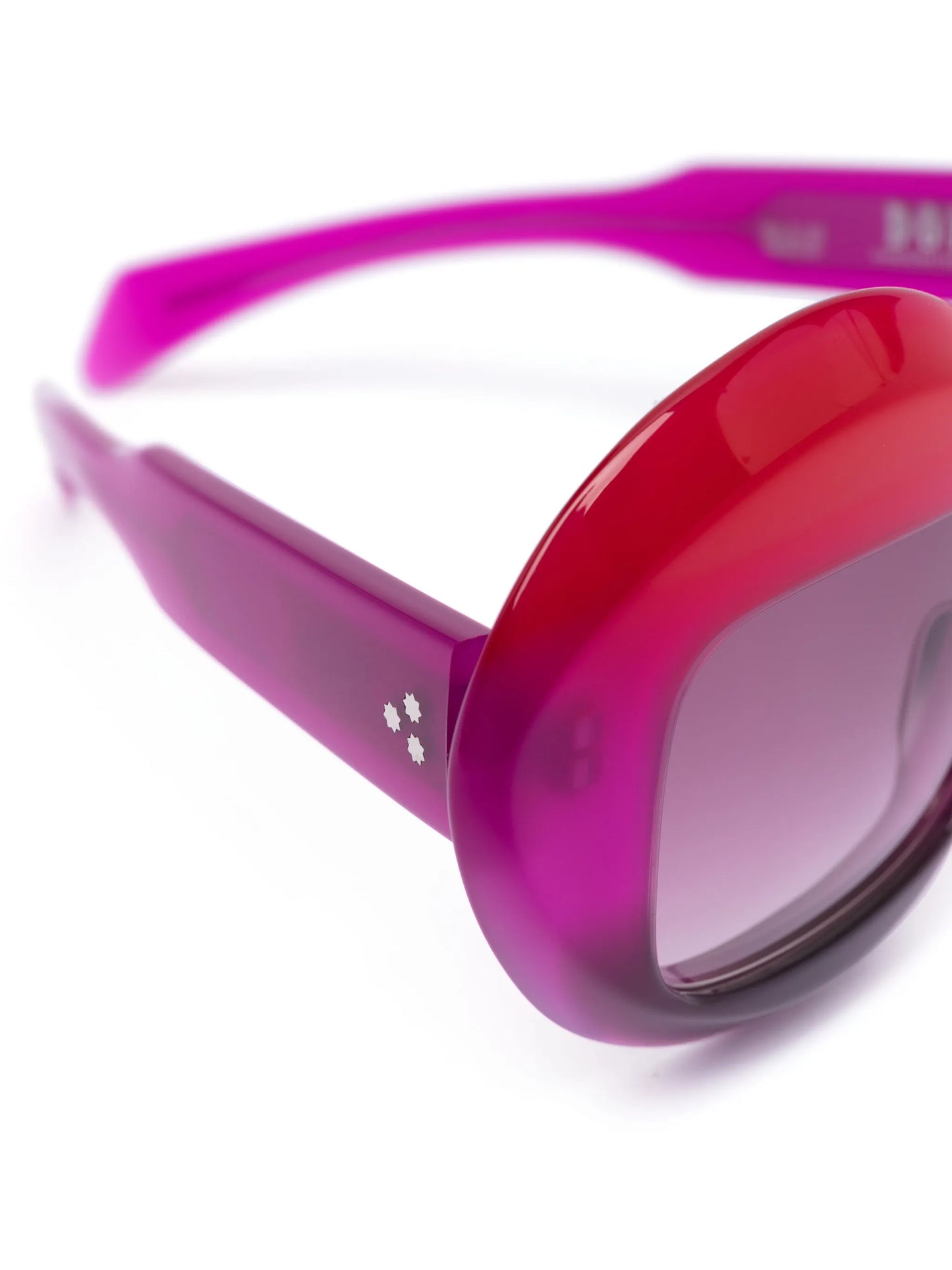 Doll oversize-frame sunglasses