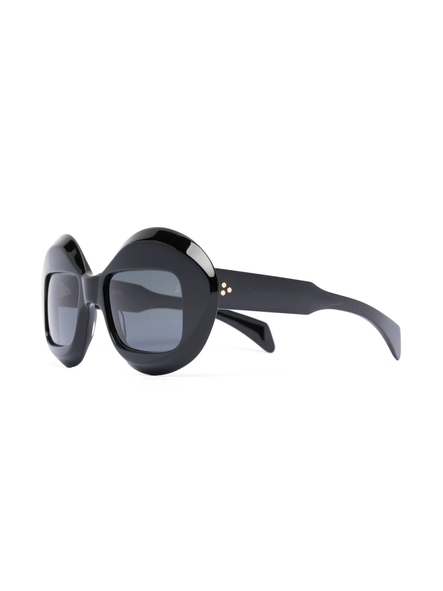 round-frame tinted sunglasses