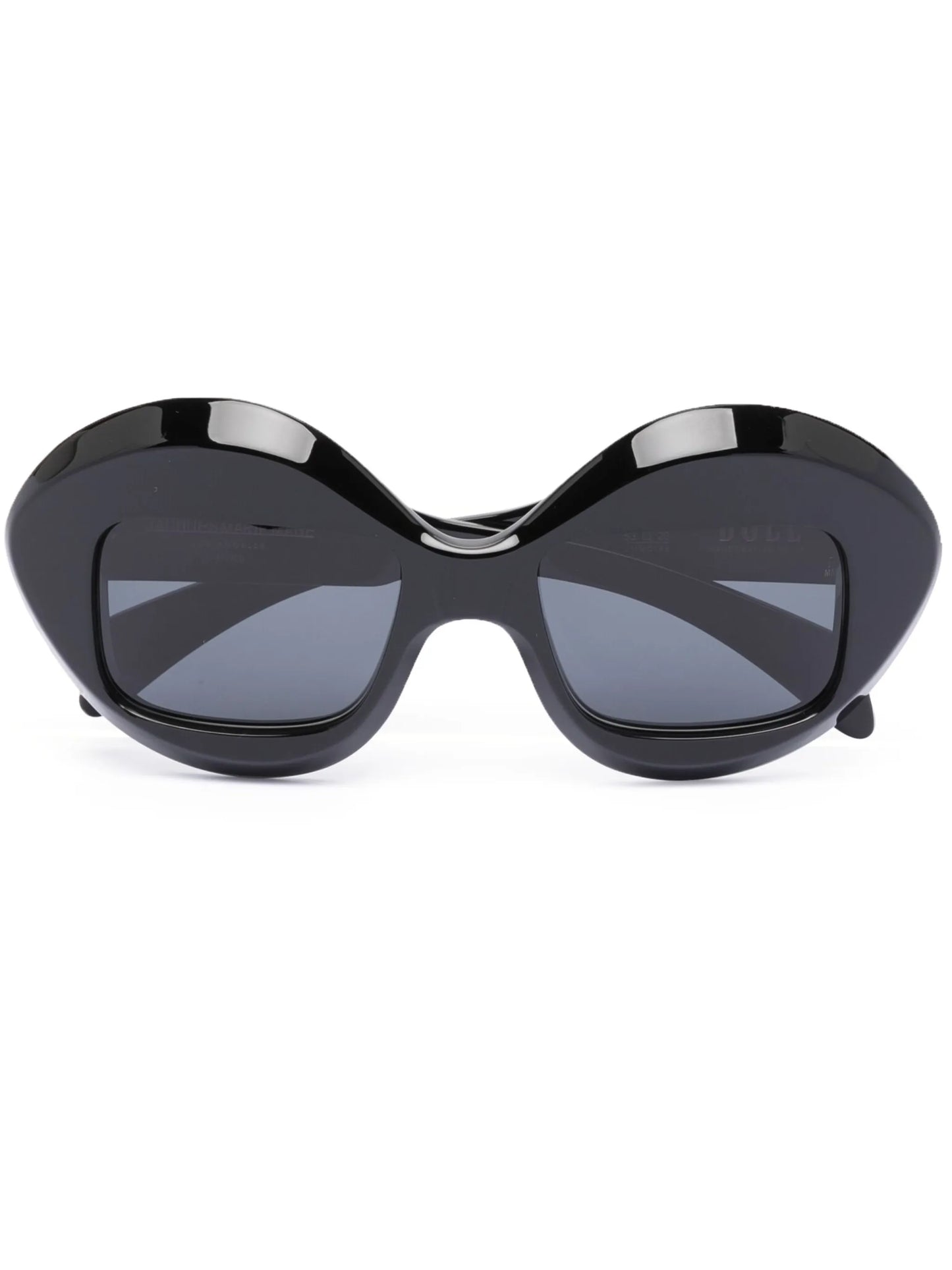 round-frame tinted sunglasses