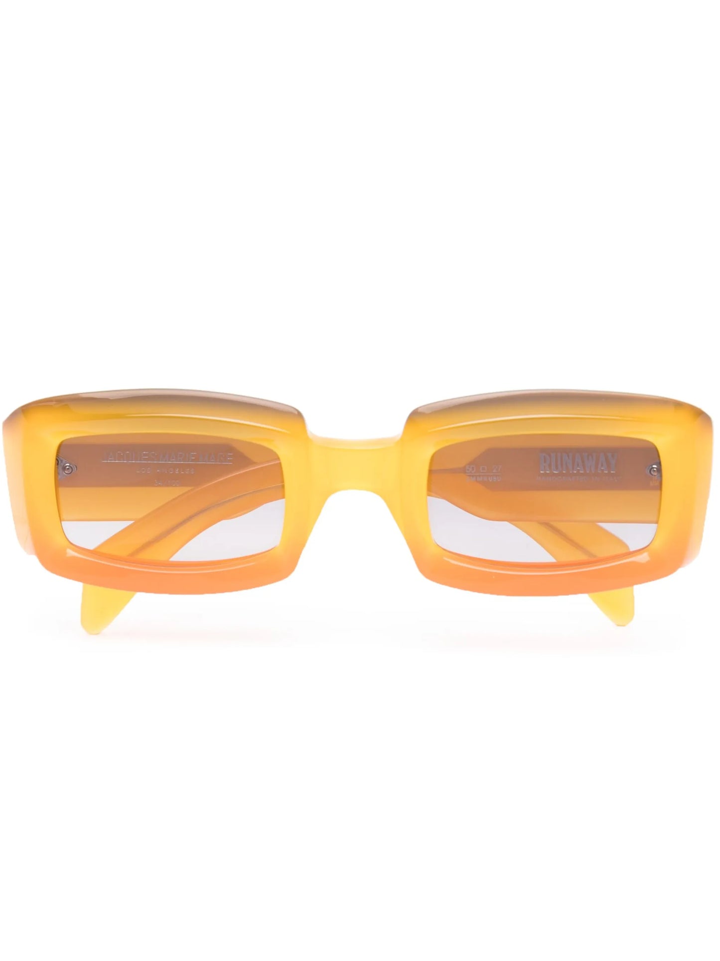 Runaway rectangle-frame sunglasses