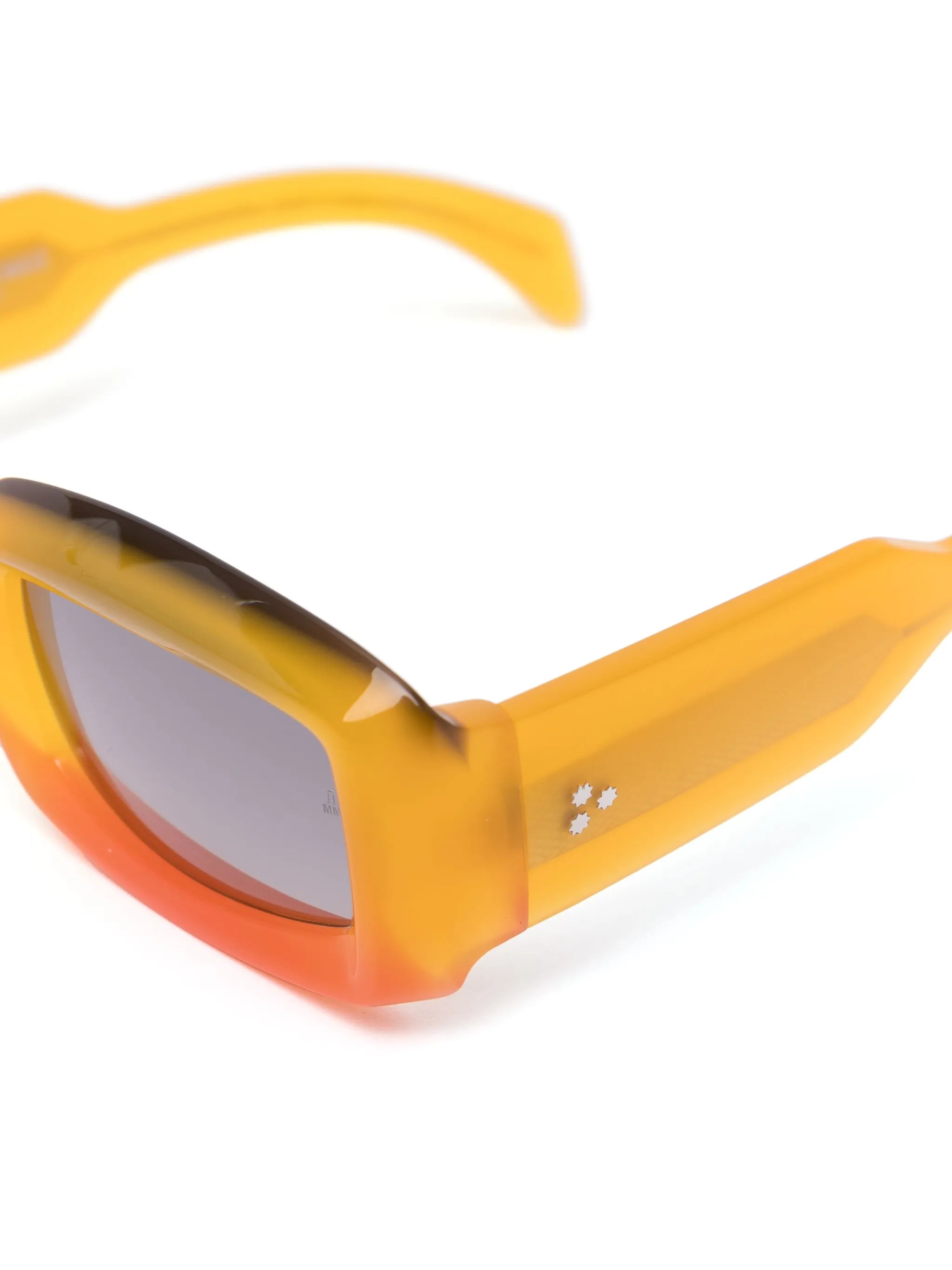 Runaway rectangle-frame sunglasses