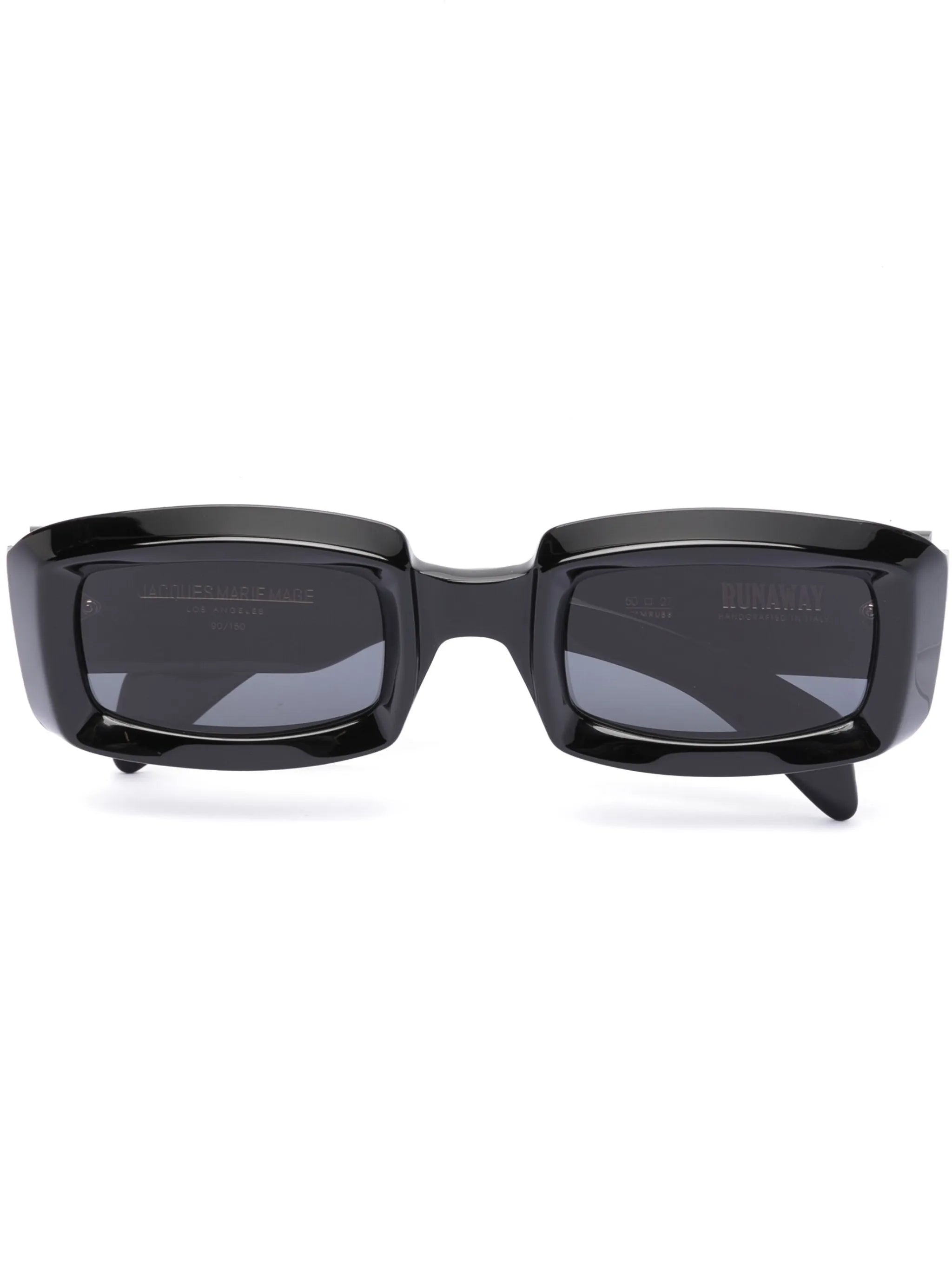 Runaway rectangle-frame sunglasses