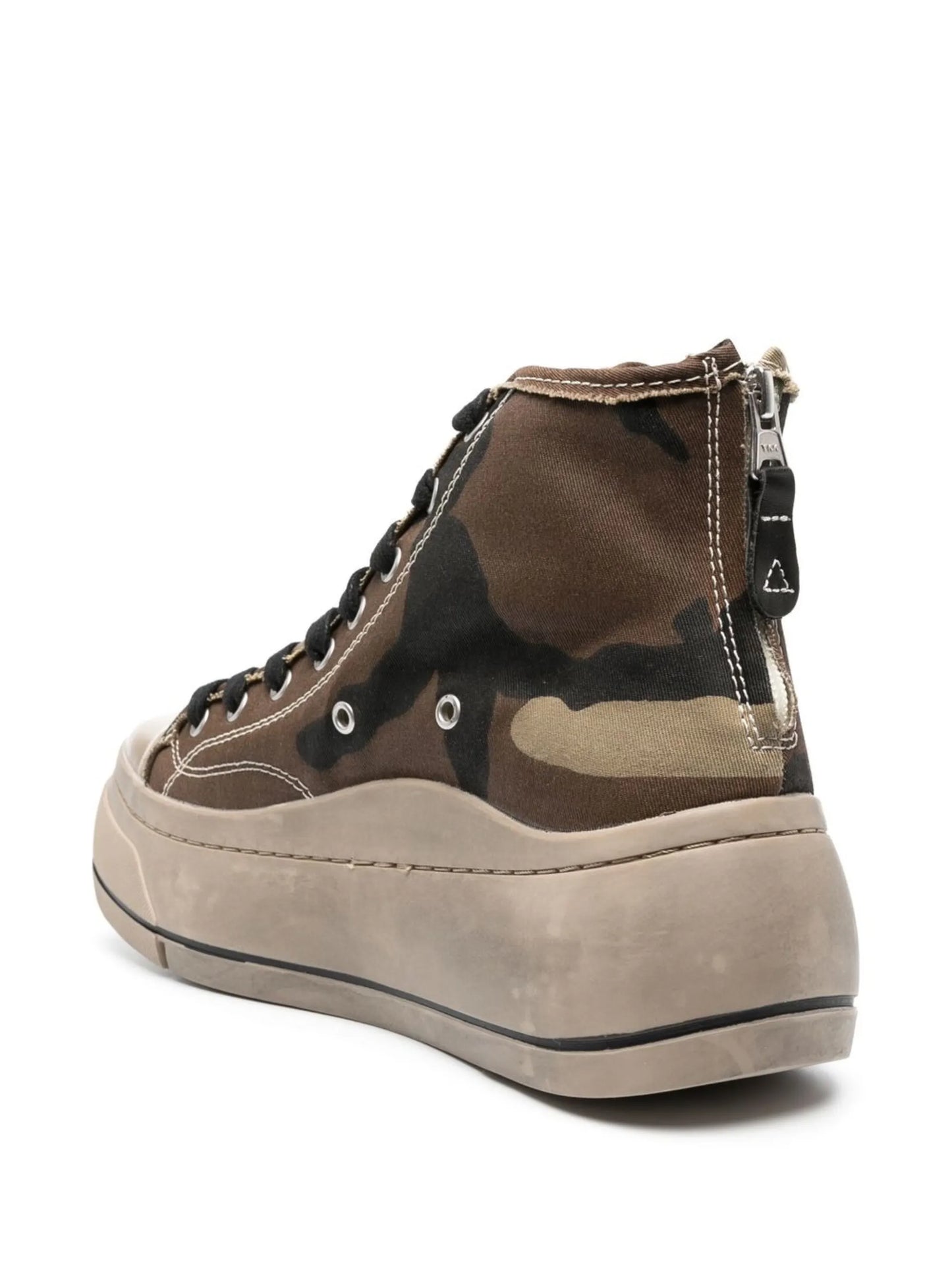 high-top lace-up sneakers