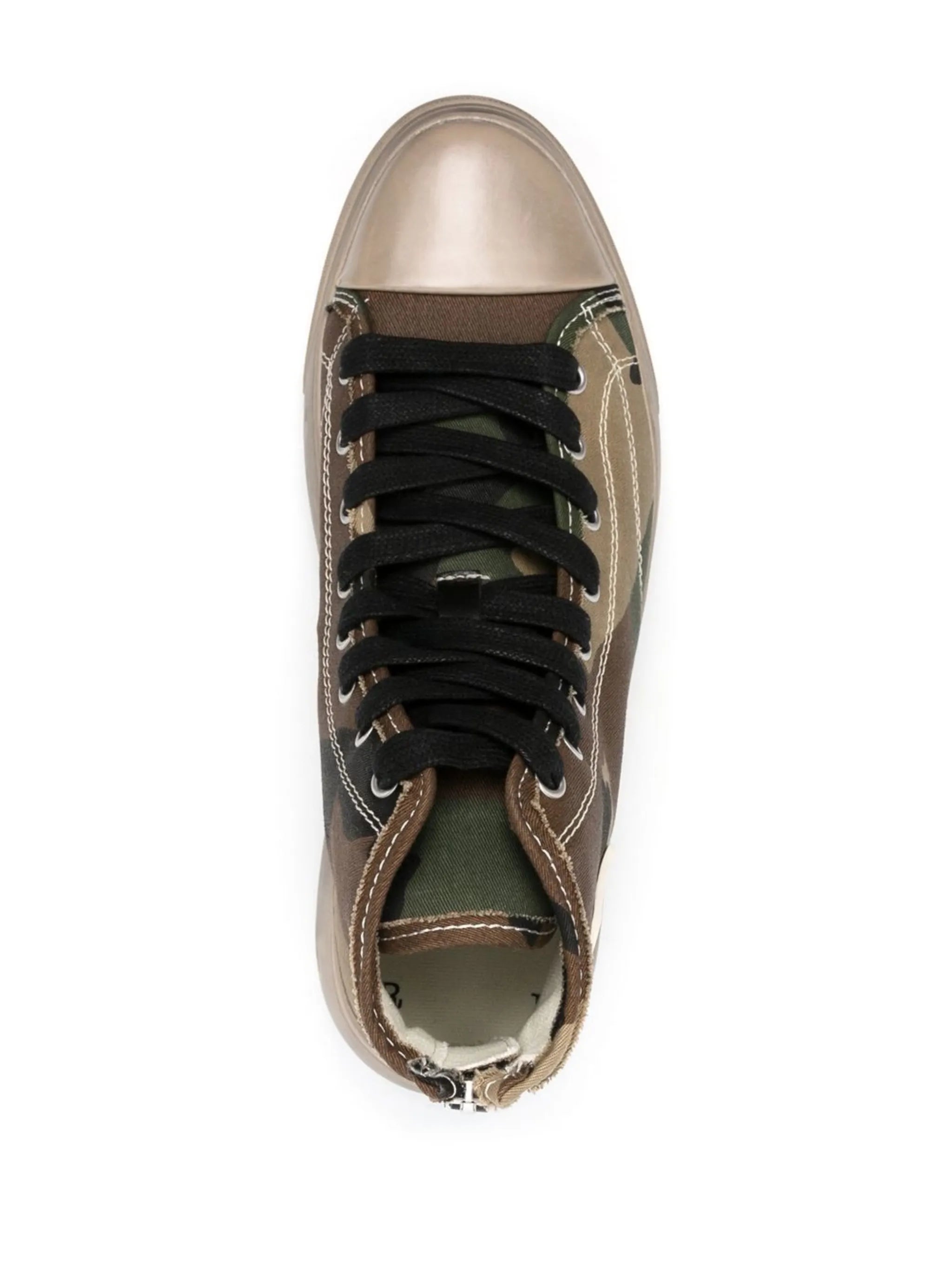 high-top lace-up sneakers