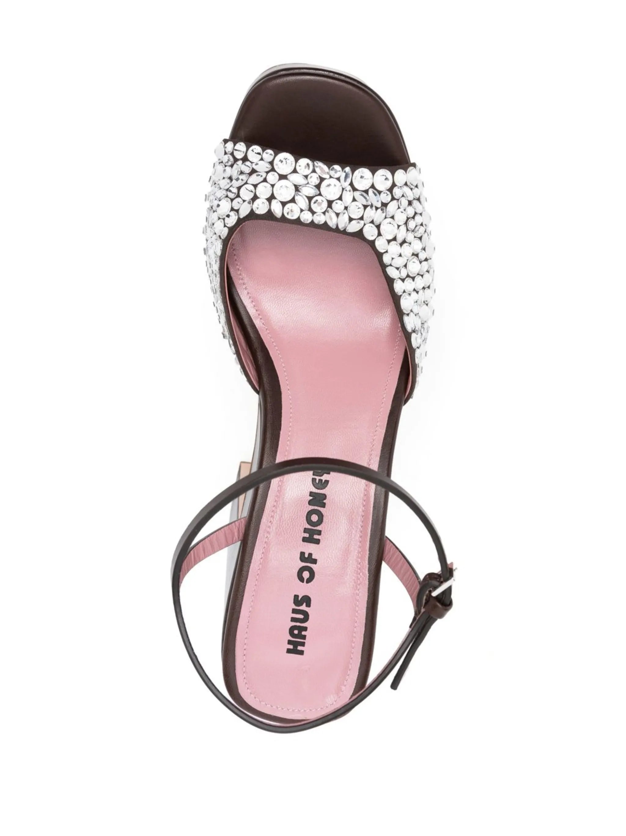 crystal-embellished platform sandals
