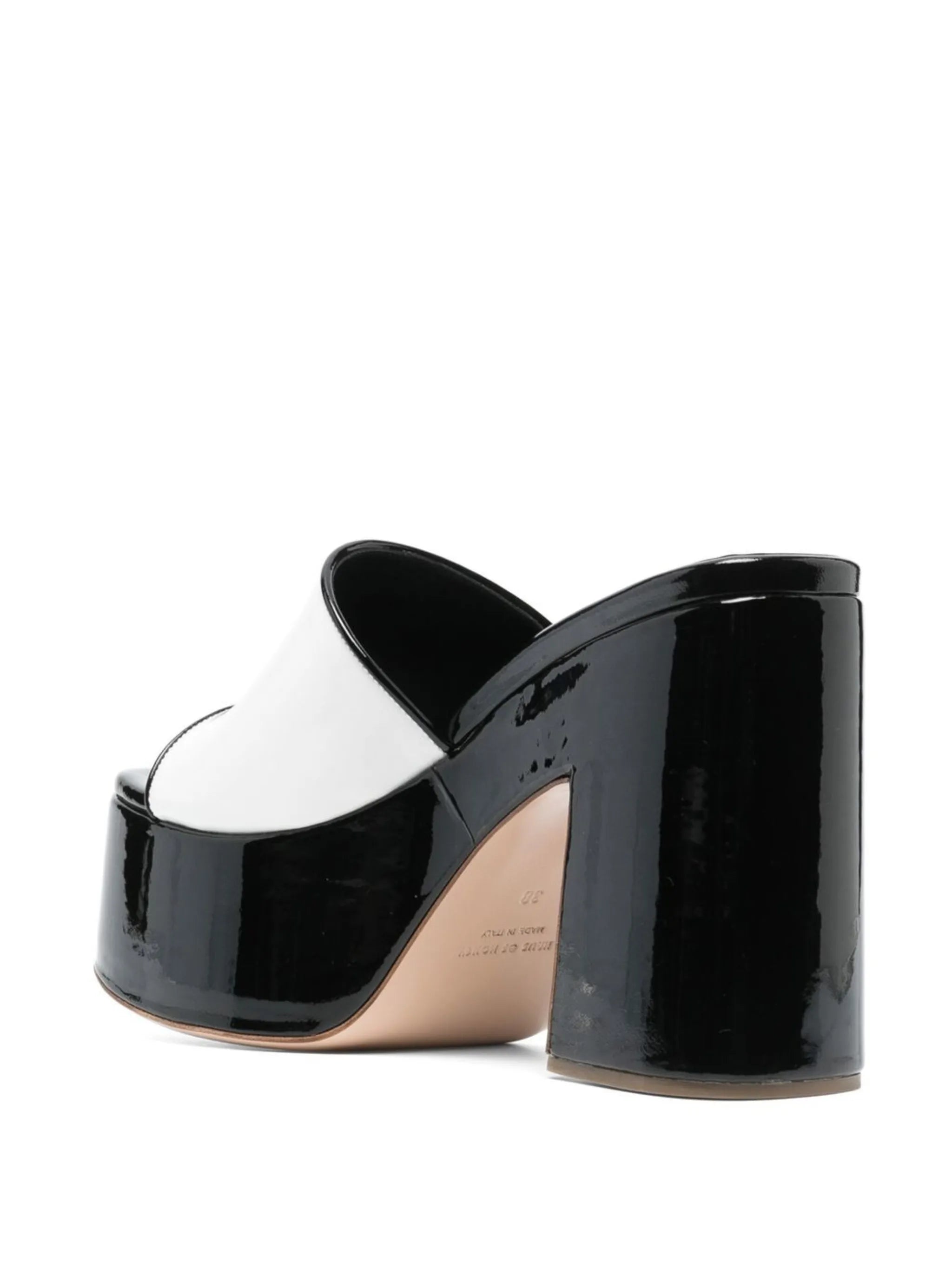 Lacquer Doll platform sandals