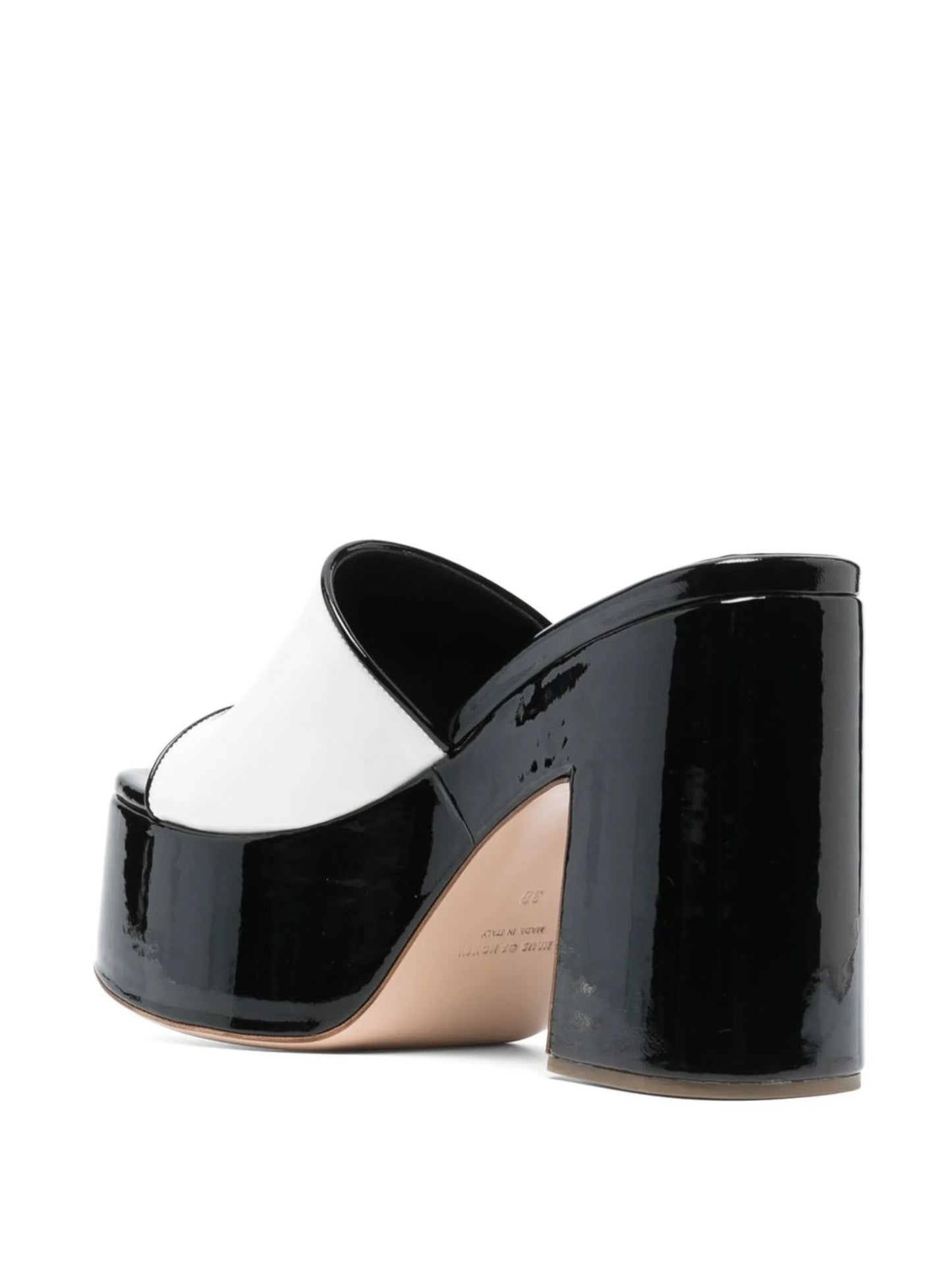 Lacquer Doll platform sandals