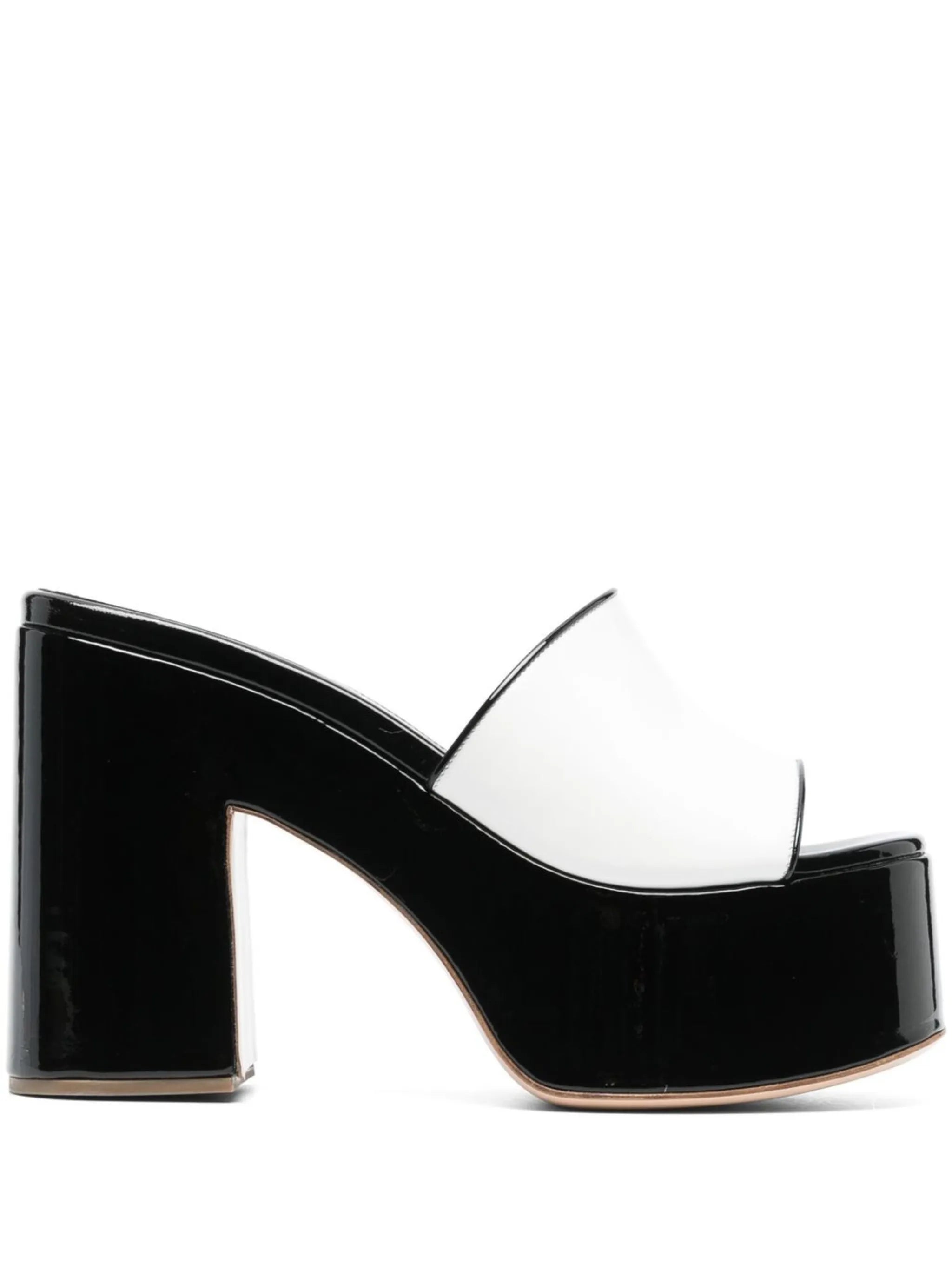 Lacquer Doll platform sandals
