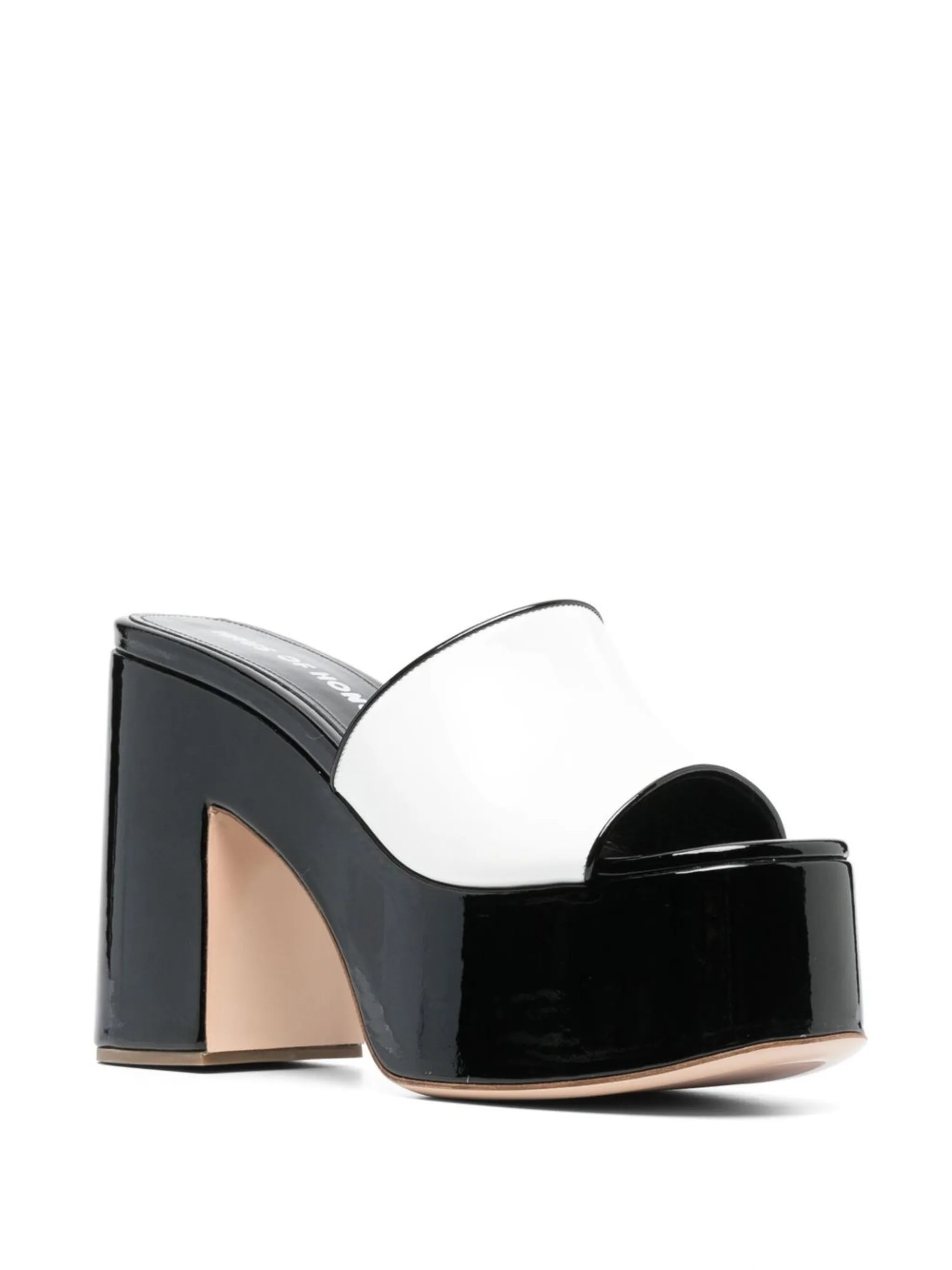 Lacquer Doll platform sandals