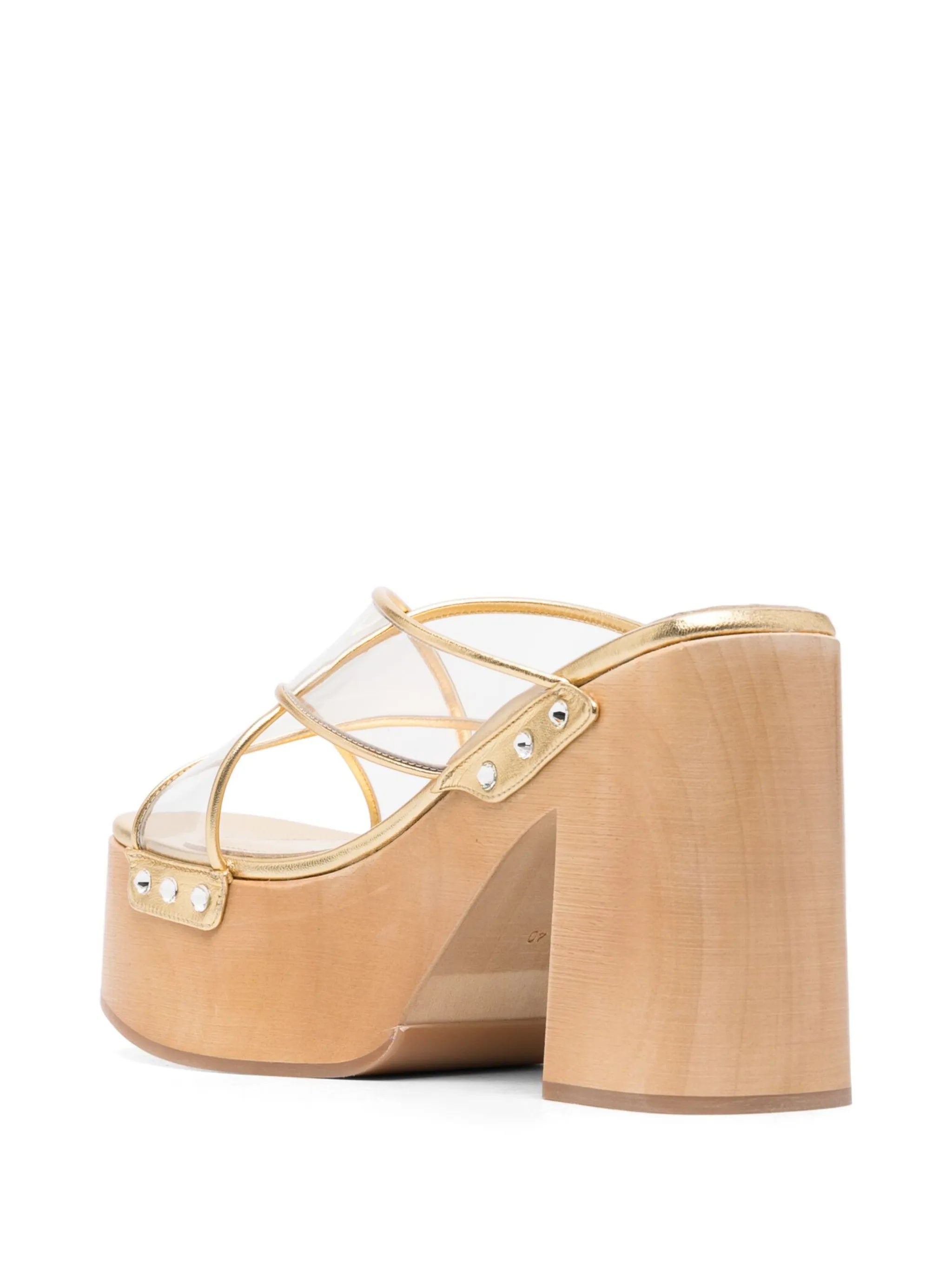 85mm platform sandals