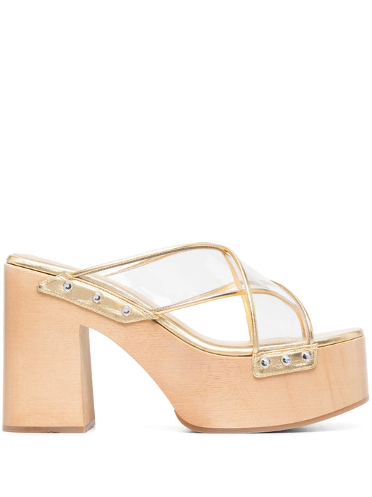 85mm platform sandals