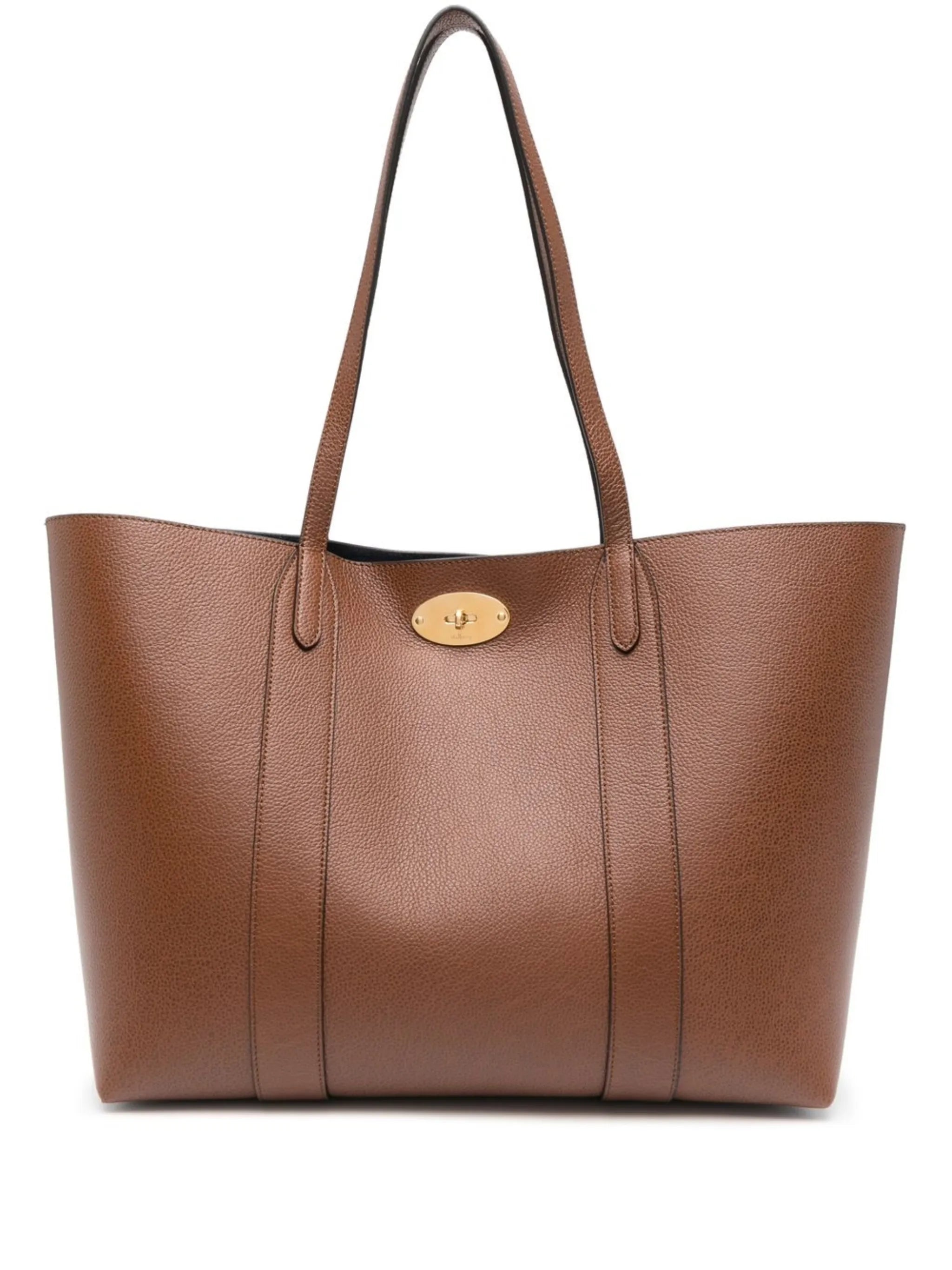 small Bayswater grained leather tote bag