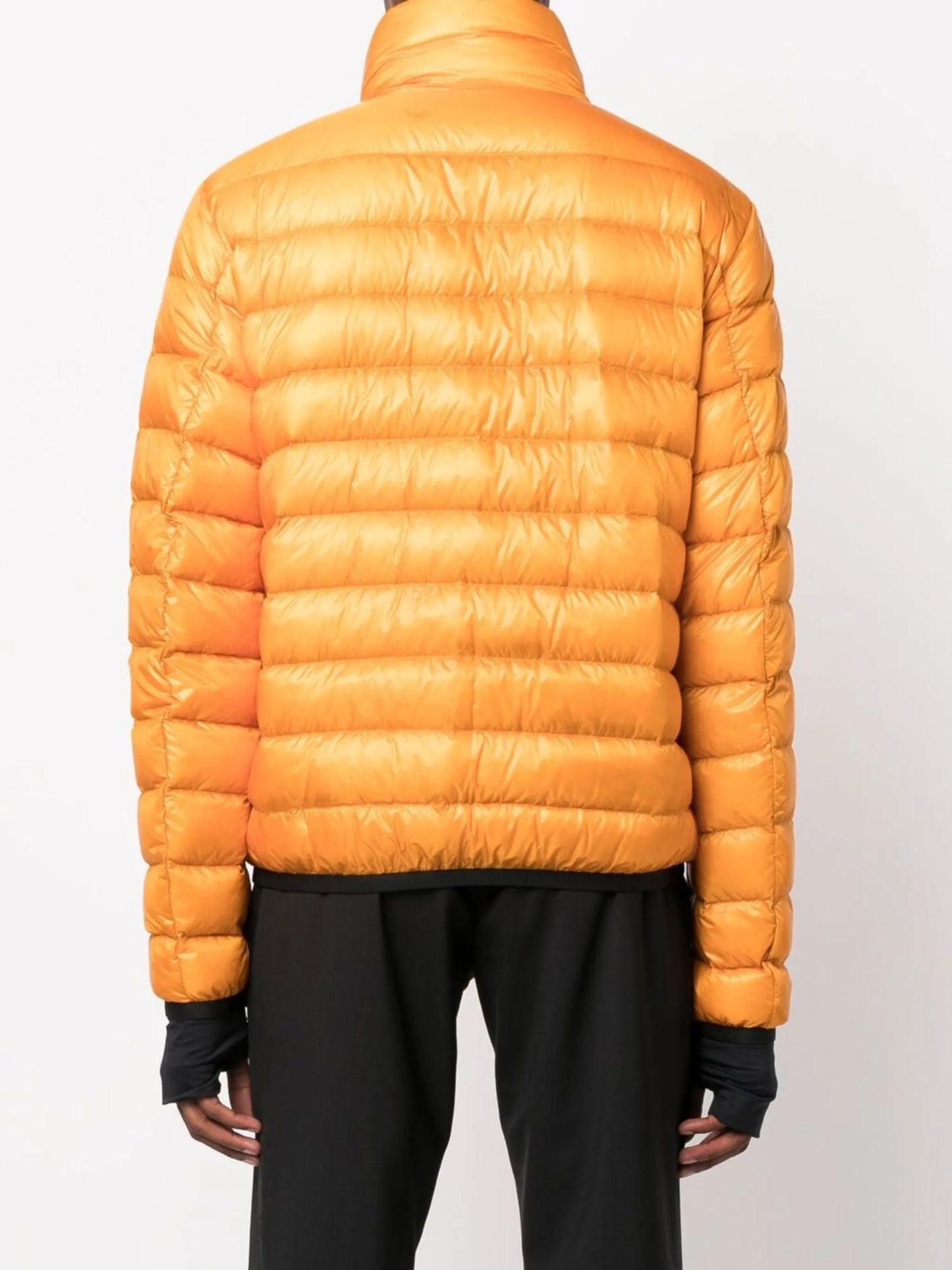 logo-patch padded down jacket
