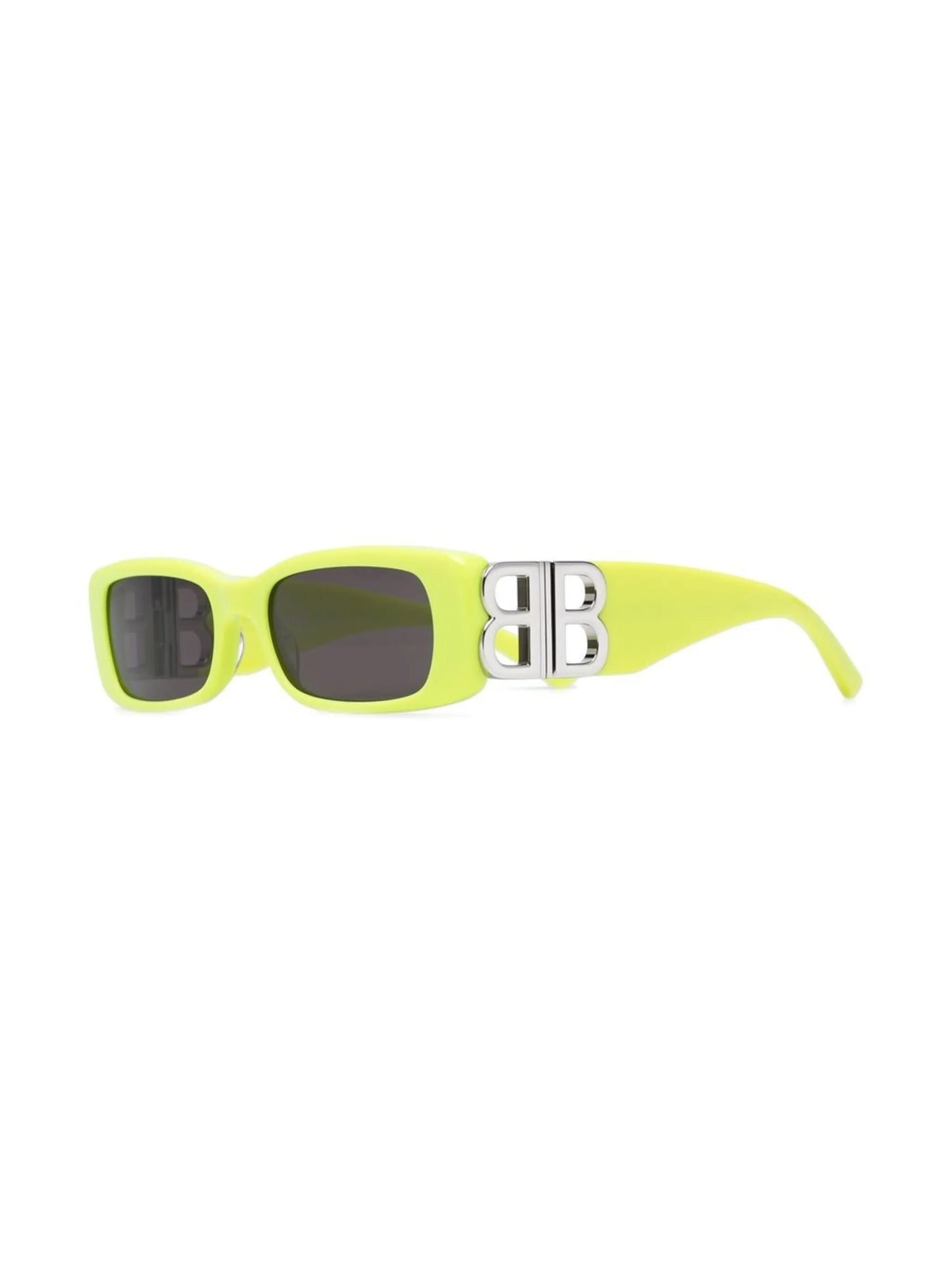 logo-plaque rectangle-frame sunglasses