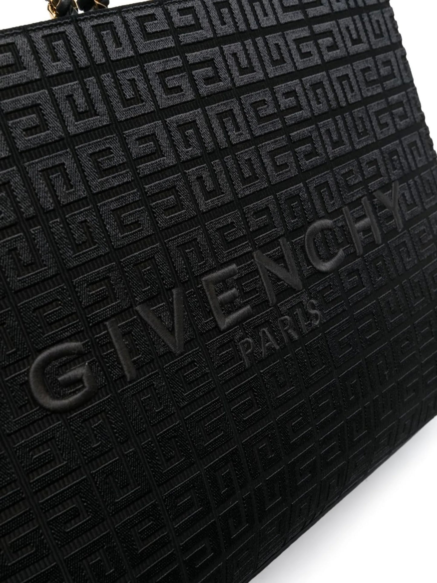 logo-print monogram-pattern tote bag
