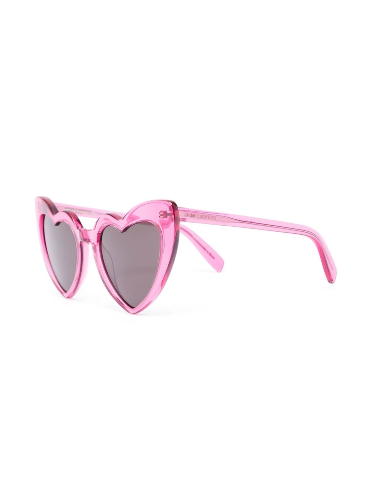 heart-frame tinted sunglasses