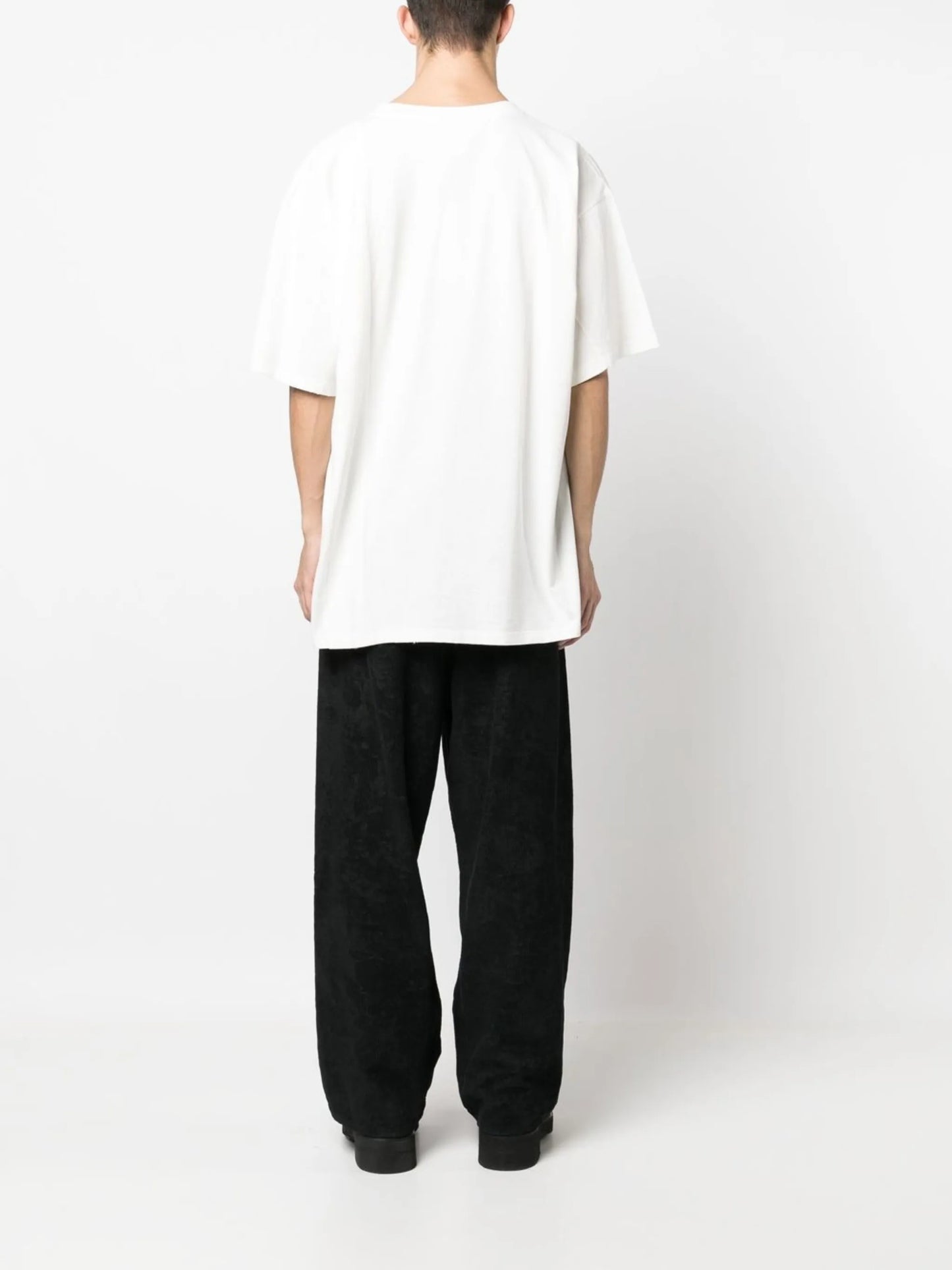 oversized panelled T-shirt