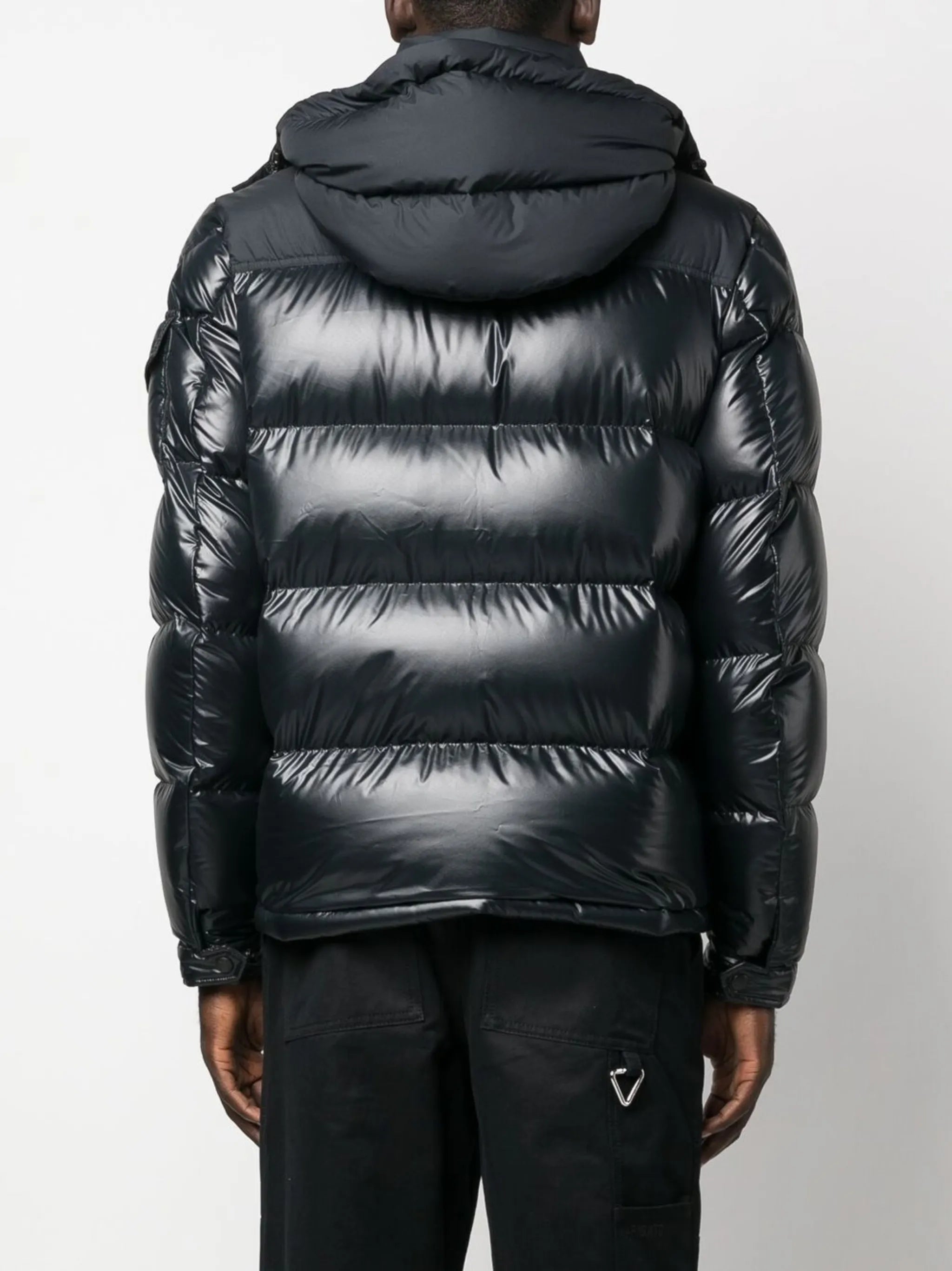 padded hooded jacket