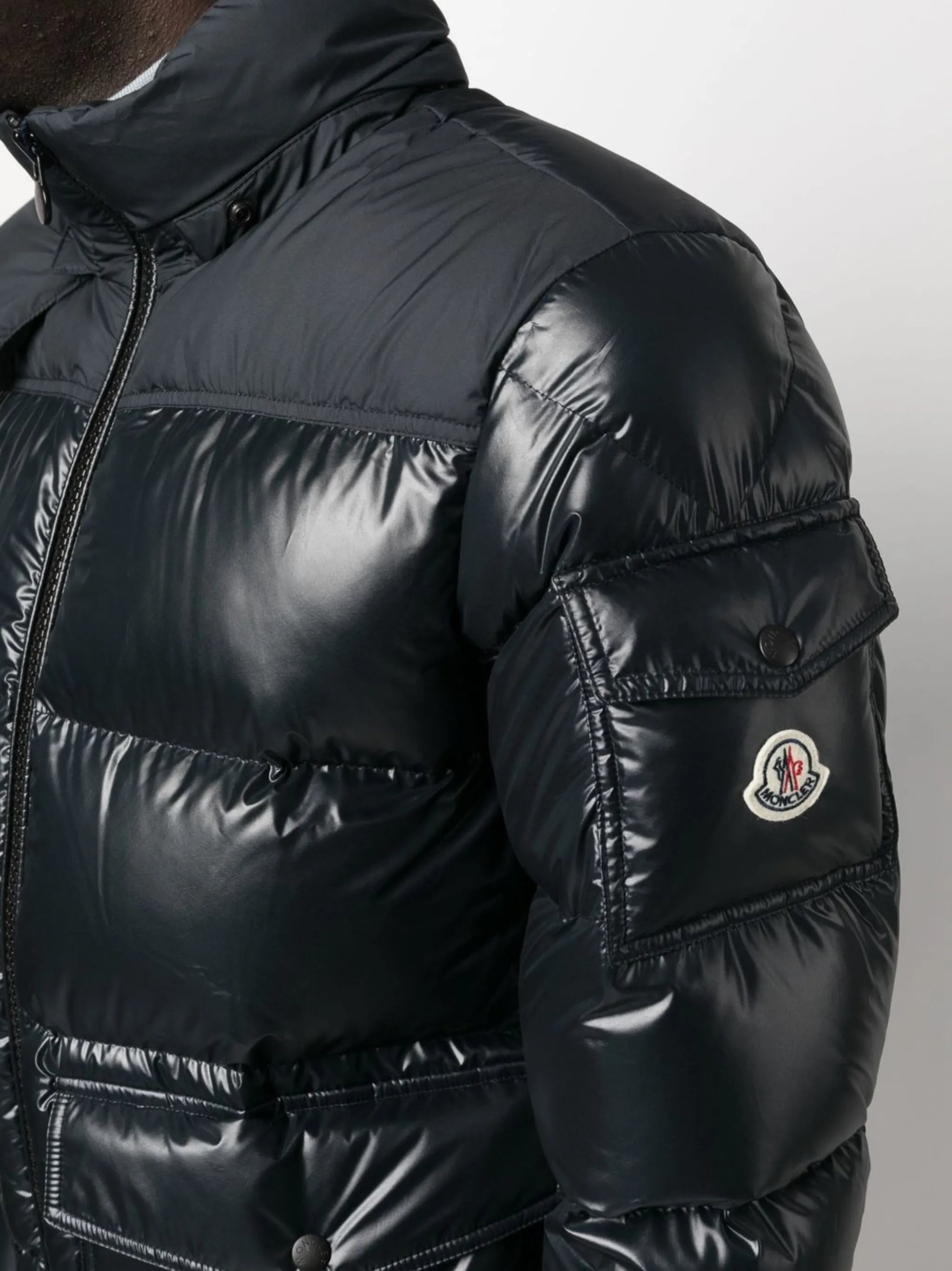 padded hooded jacket