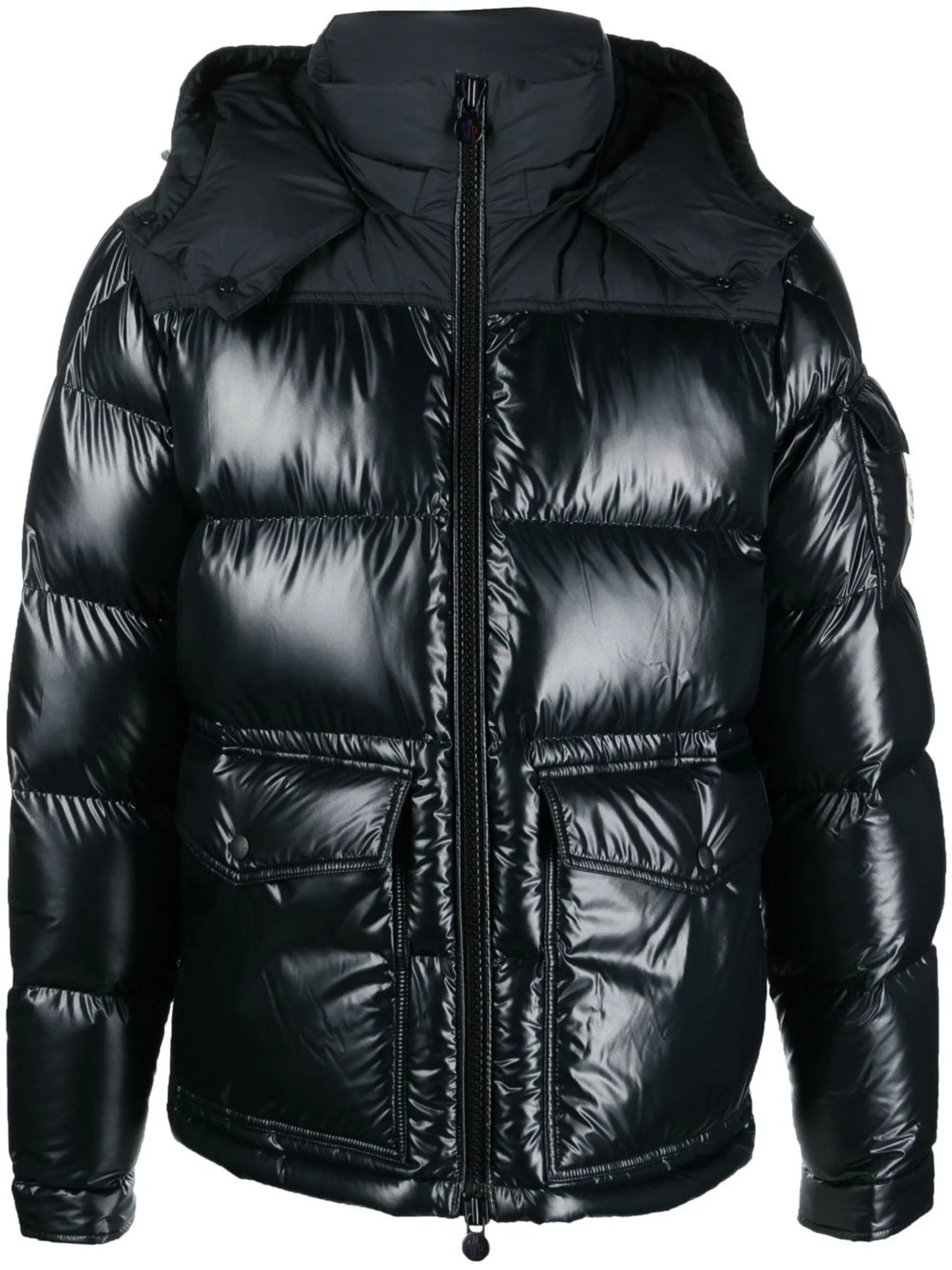 padded hooded jacket