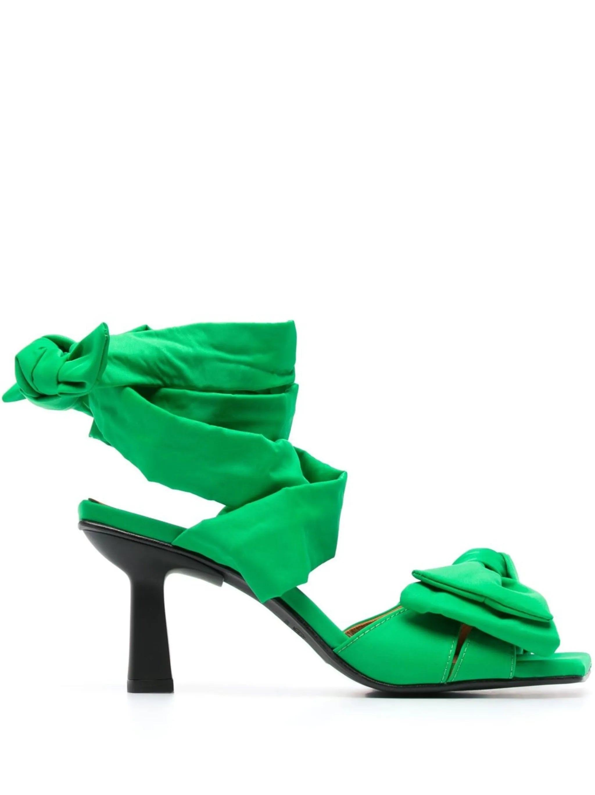 bow-detail 85mm sandals
