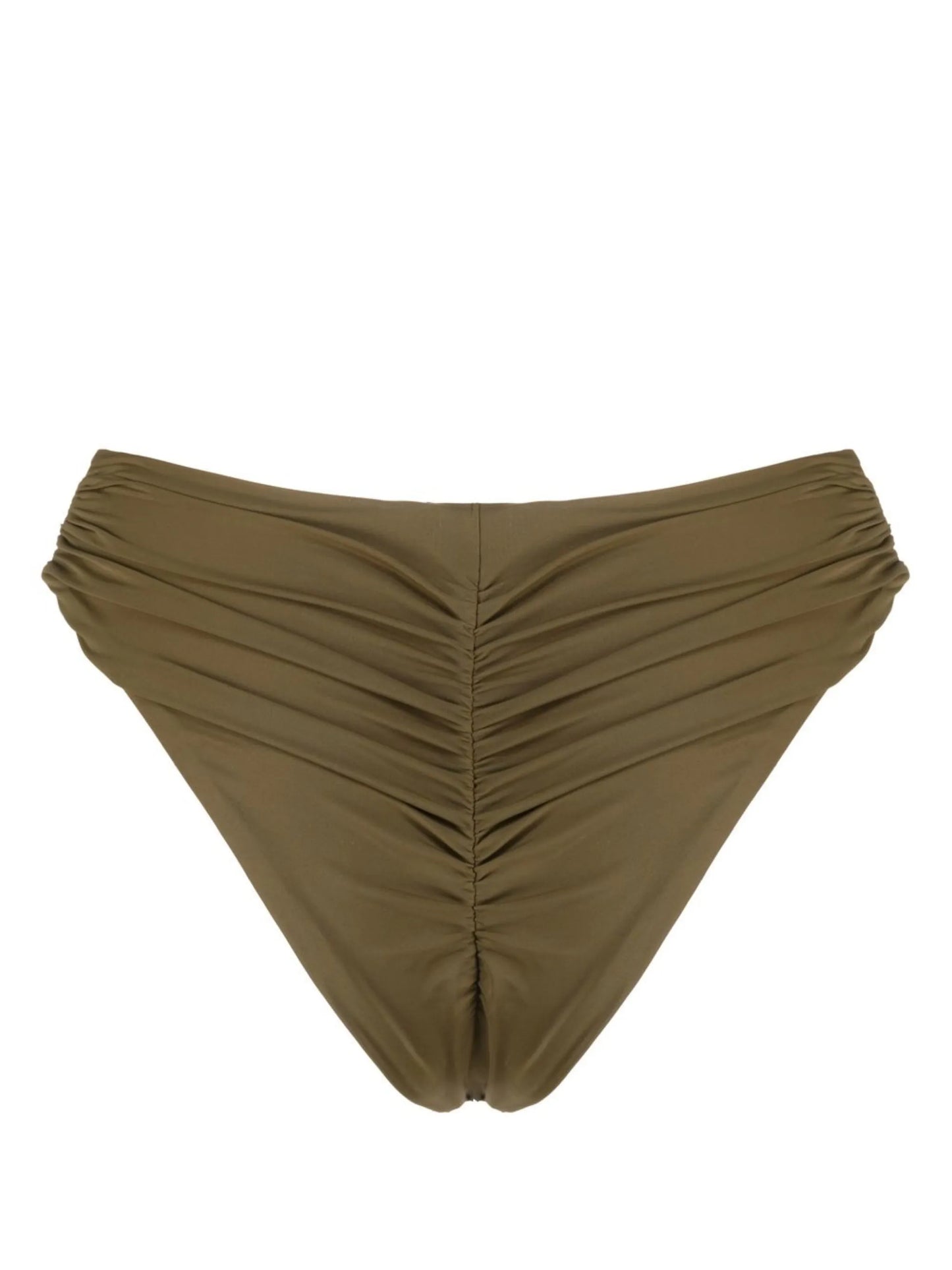draped-detail bikini bottoms
