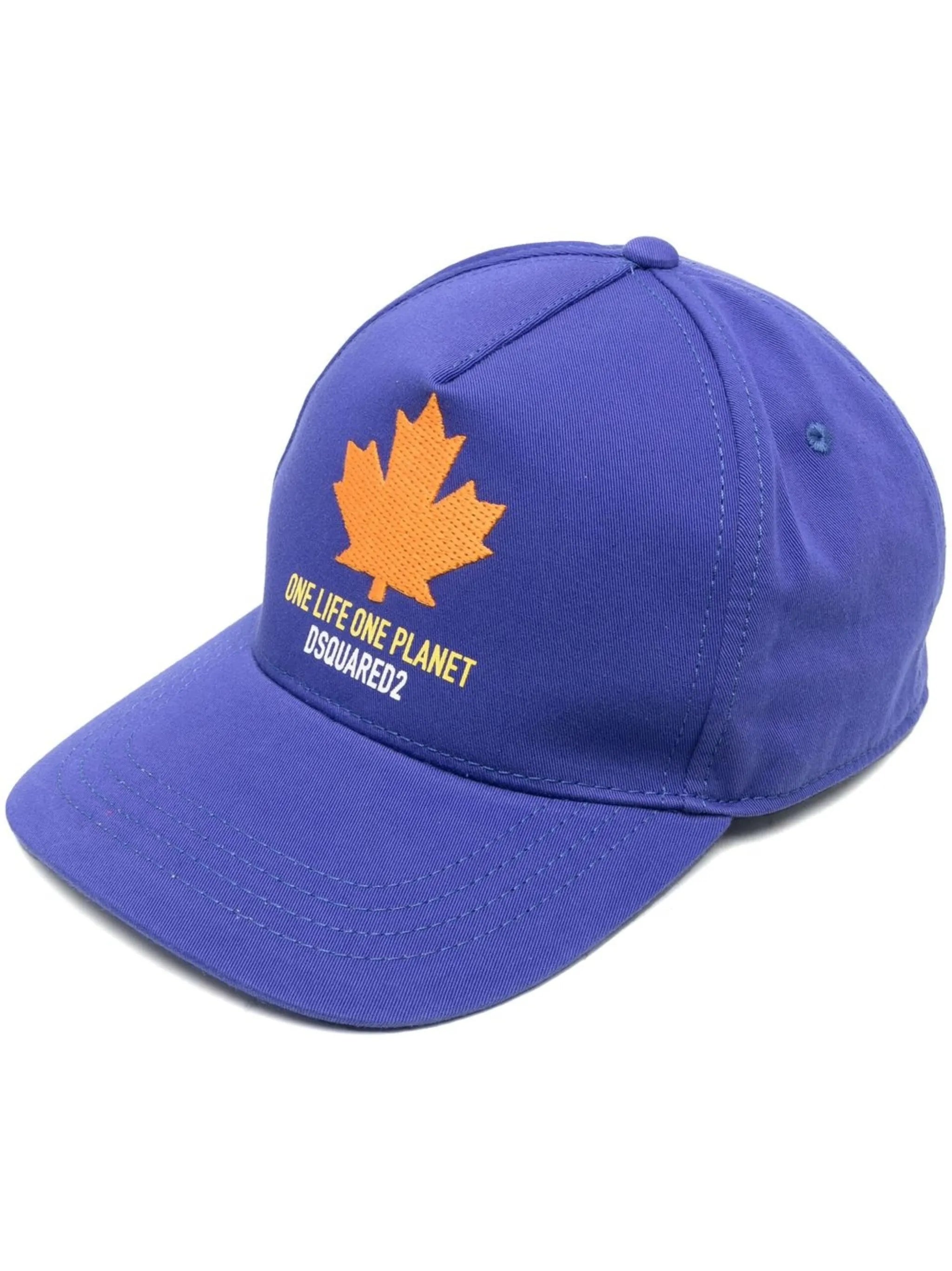 logo-patch snap-fit cap