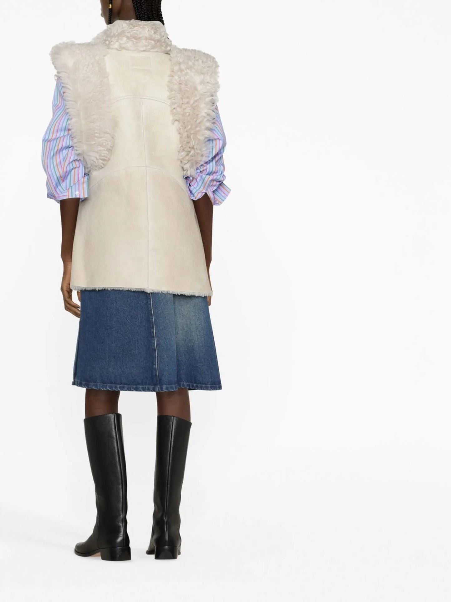Bryana shearling gilet