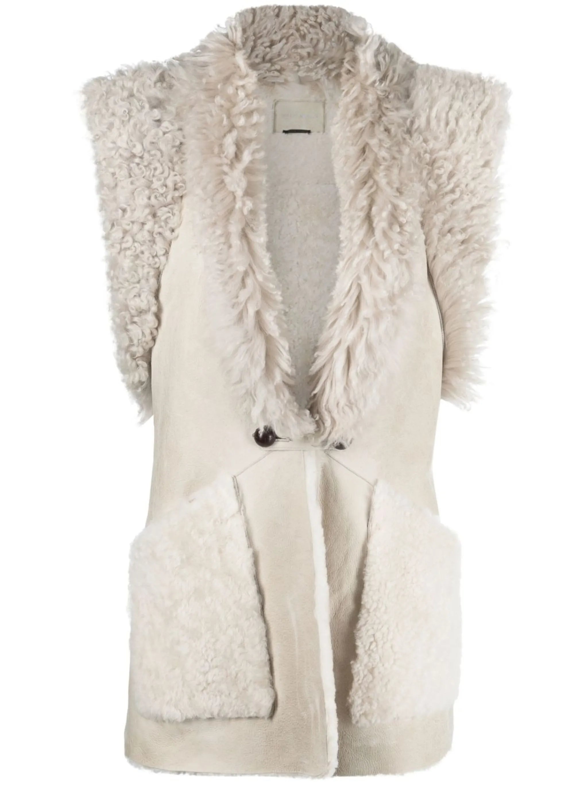 Bryana shearling gilet