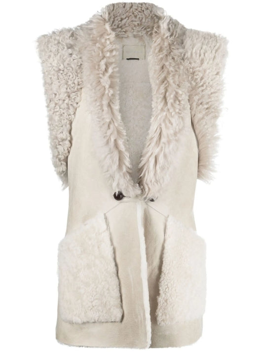 Bryana shearling gilet