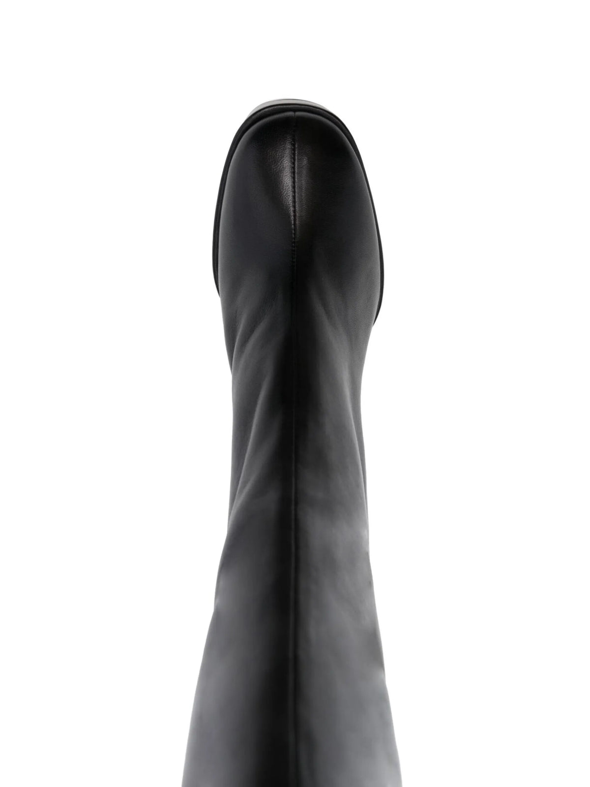 135mm Lexy leather platform boots
