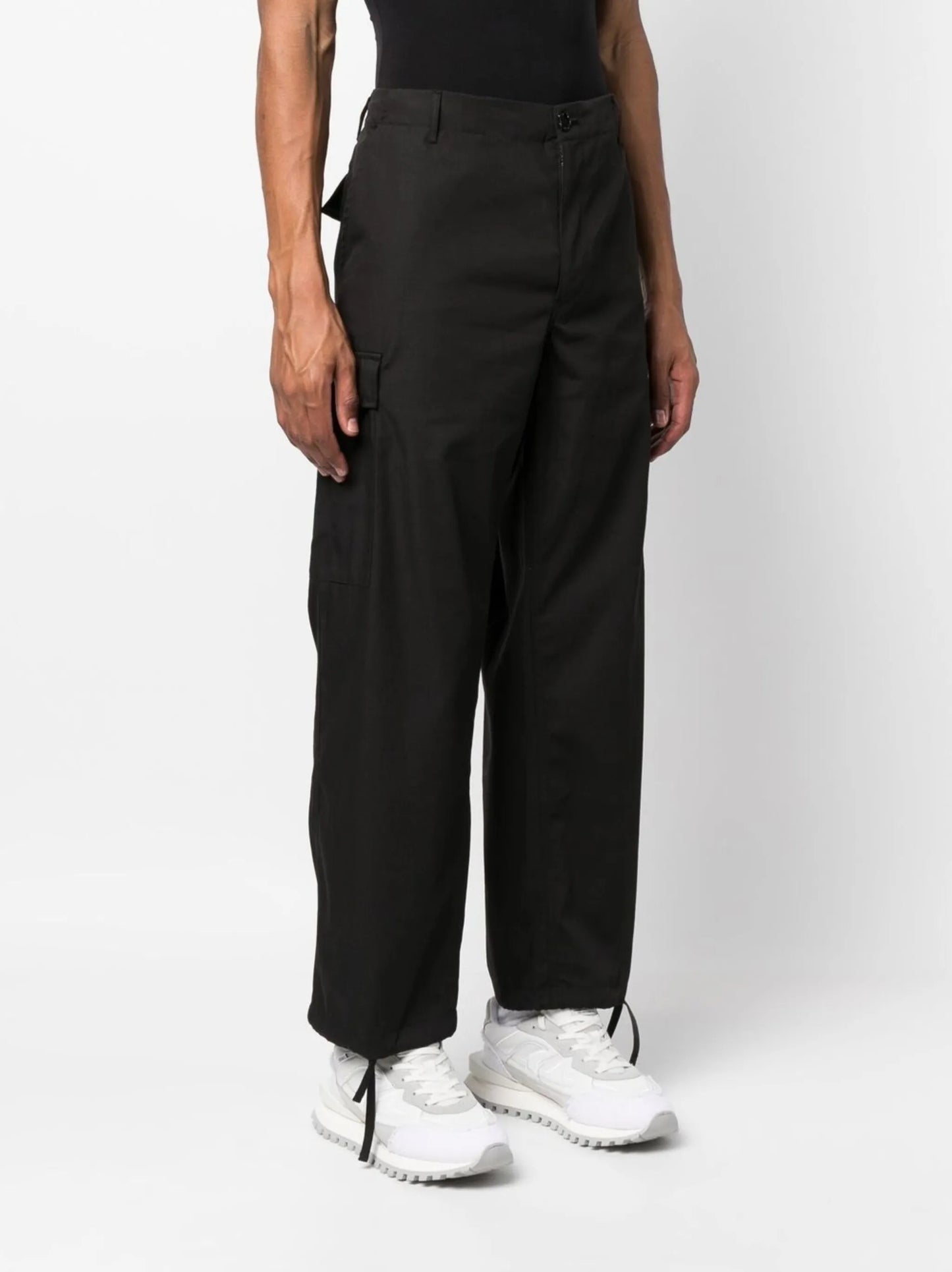 cotton cargo trousers