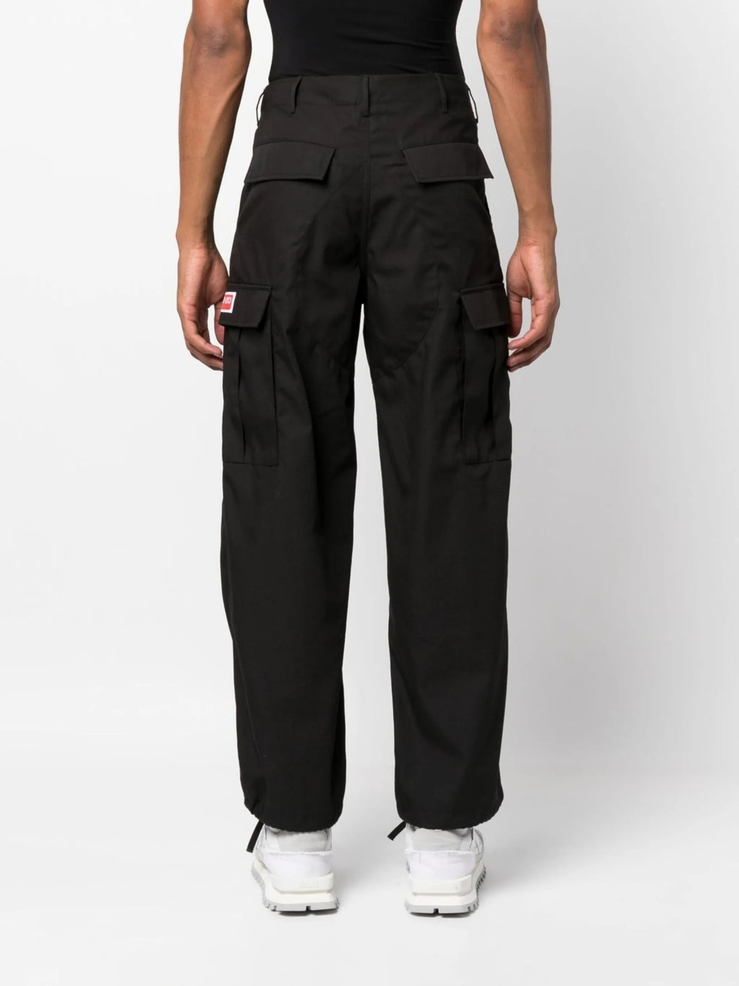 cotton cargo trousers