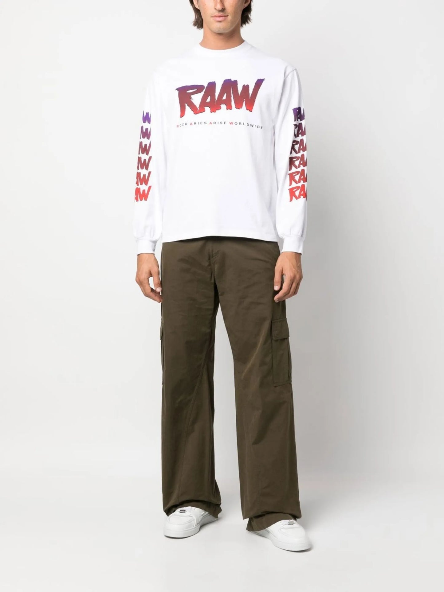 logo-print crew-neck sweatshirt