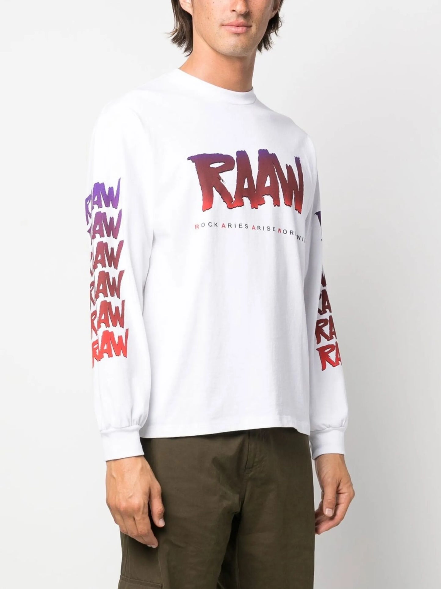 logo-print crew-neck sweatshirt