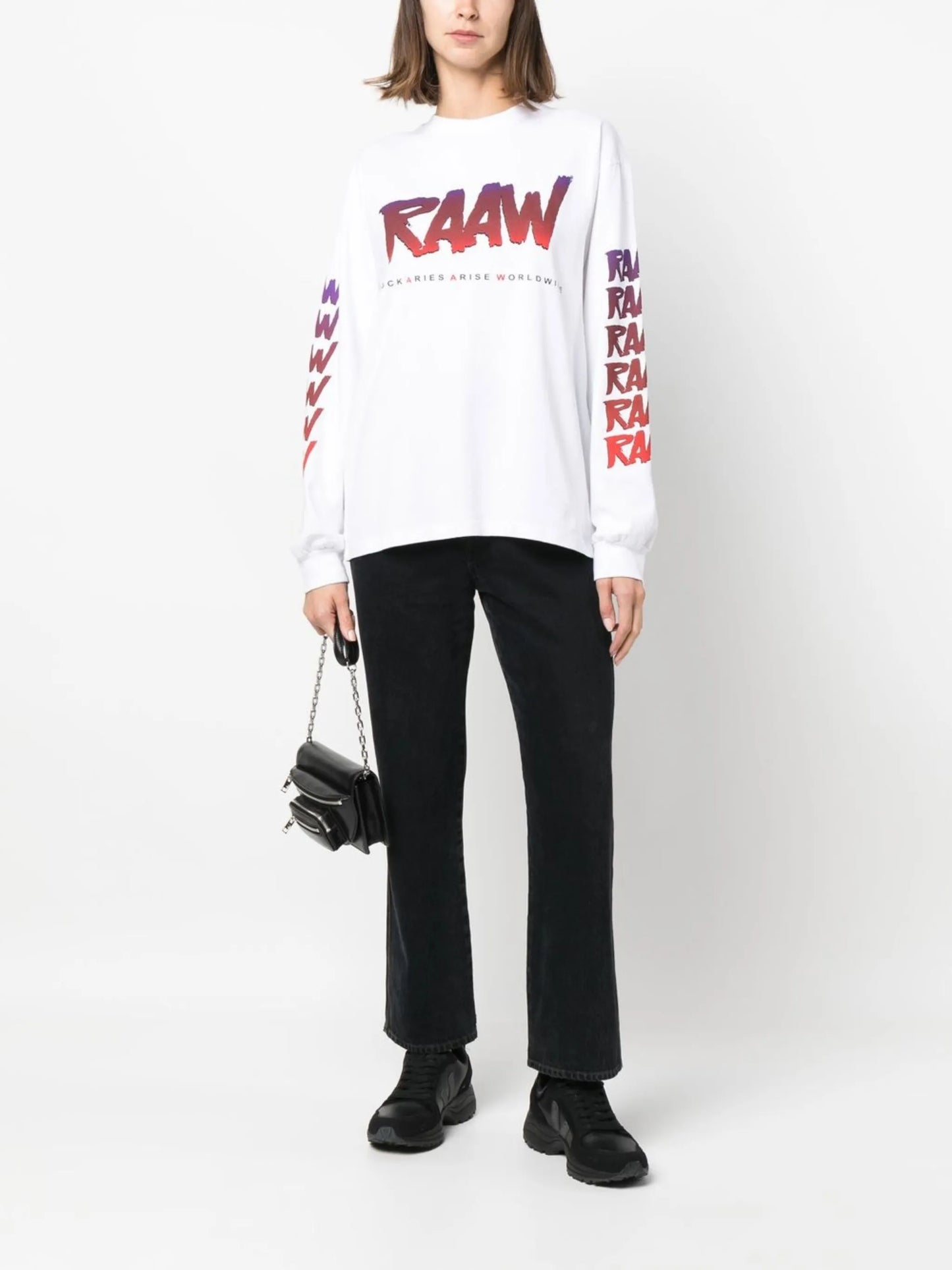 logo-print crew-neck sweatshirt