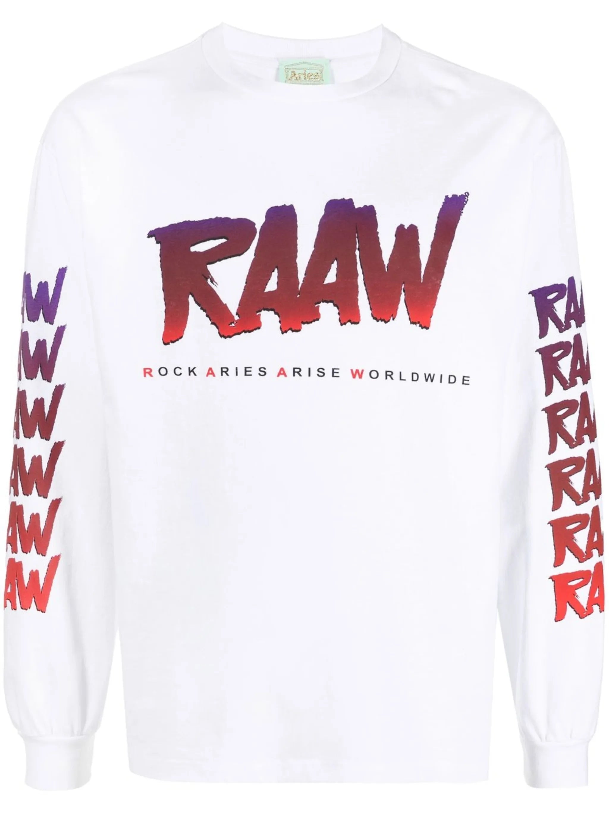 logo-print crew-neck sweatshirt
