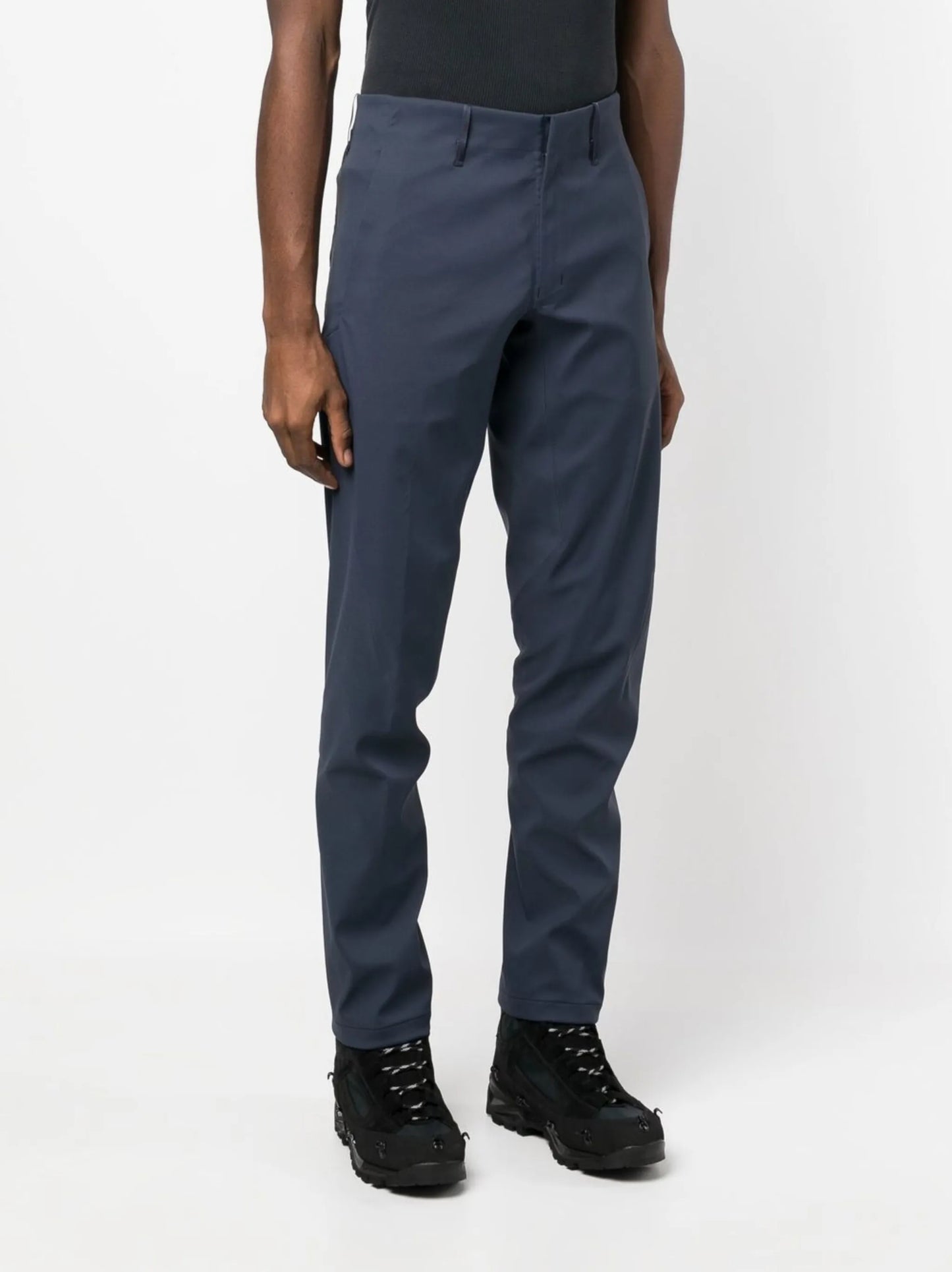 Blue Indisce Tapered Trousers