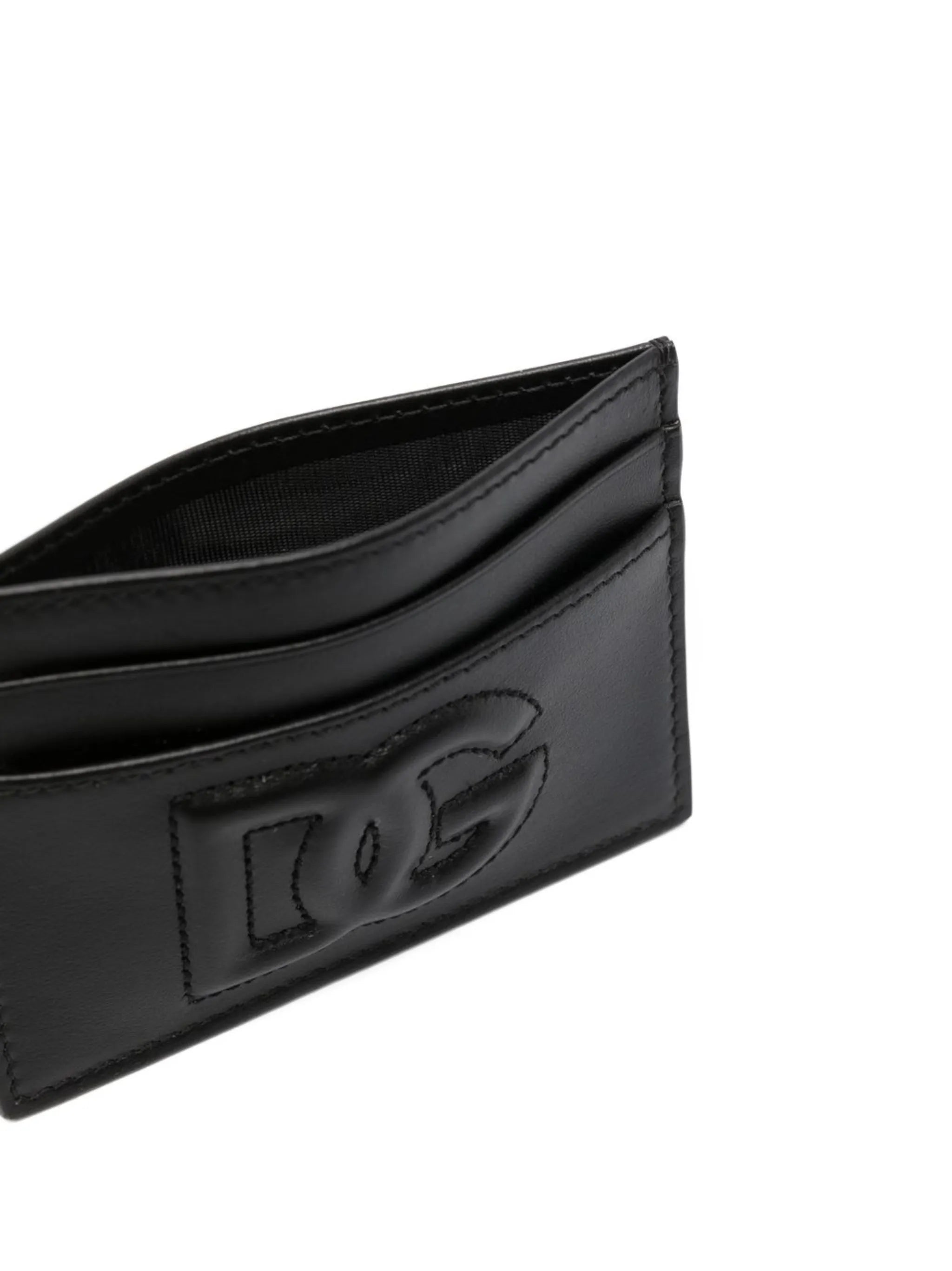 debossed-logo detail cardholder