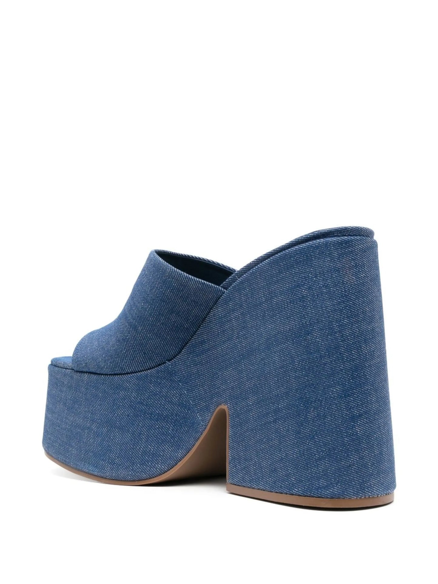 Wanda XX 160mm platform denim mules