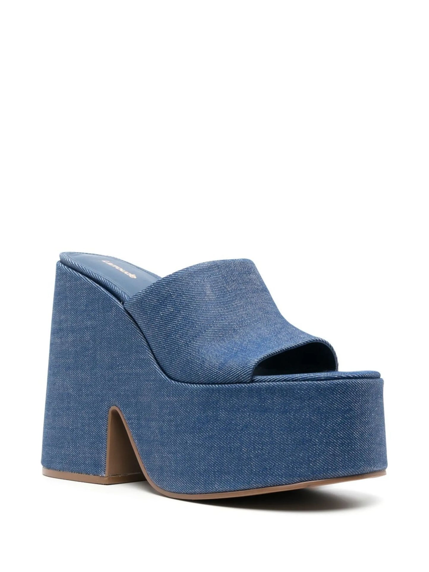 Wanda XX 160mm platform denim mules